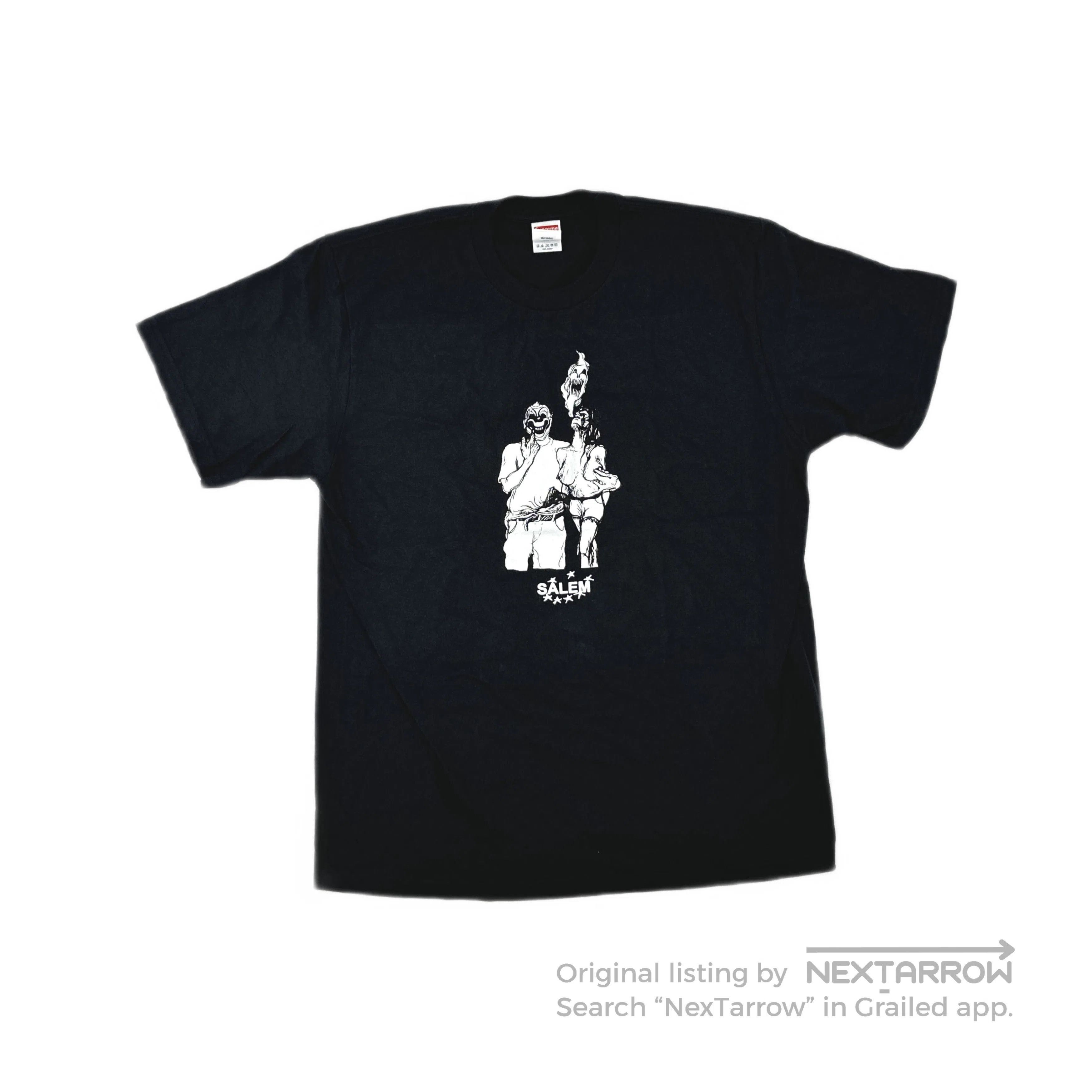 Supreme SS22 Supreme Manhattan Black Graphic T-Shirt | Grailed
