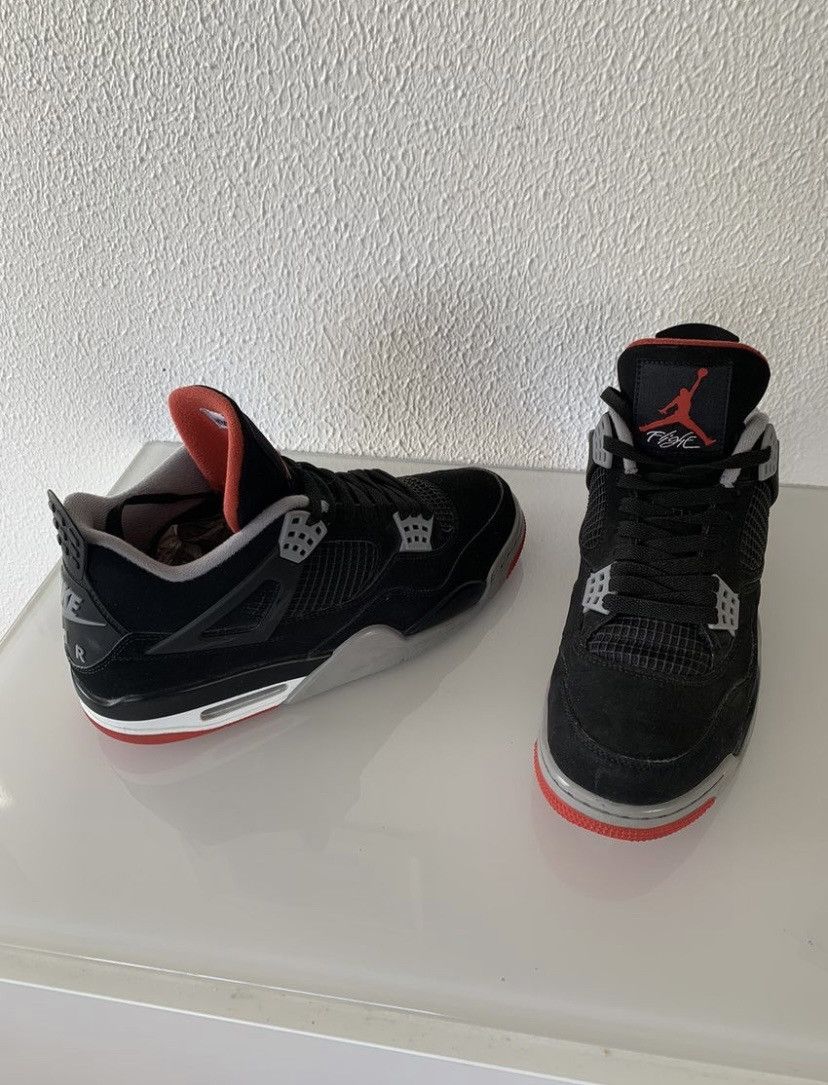 Jordan Brand Jordan 4 'Bred' 2019 Size US 10 / EU 43 - 4 Thumbnail