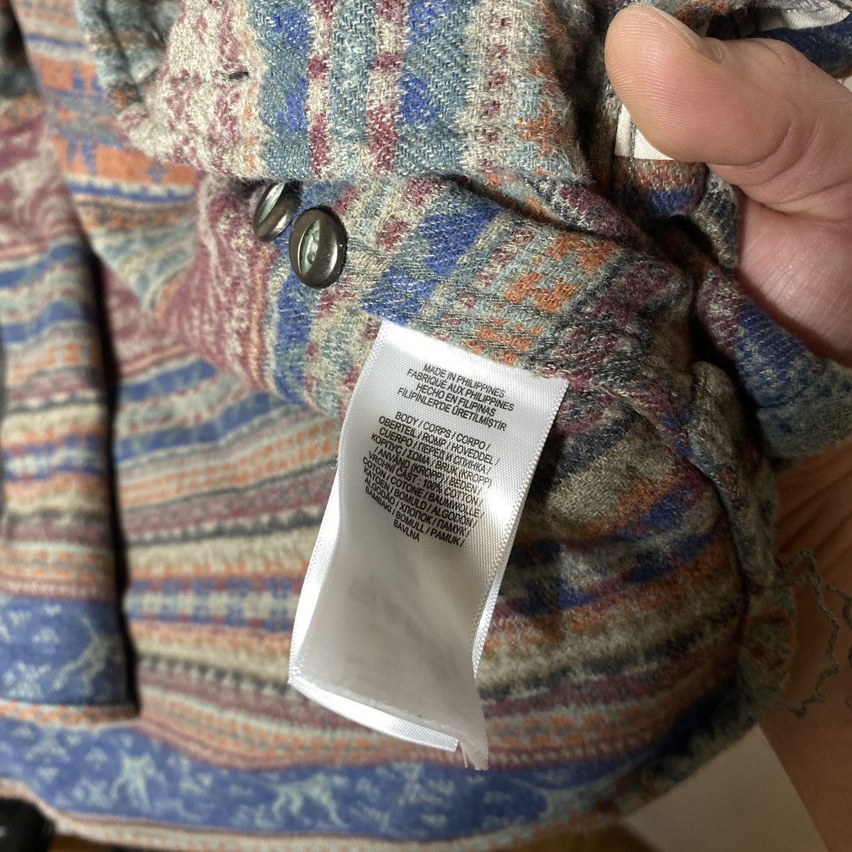 RRL Ralph Lauren RRL Double Ralph Lauren Fair Isle Hunting Jacquard Workshirt Size US S / EU 44-46 / 1 - 15 Thumbnail