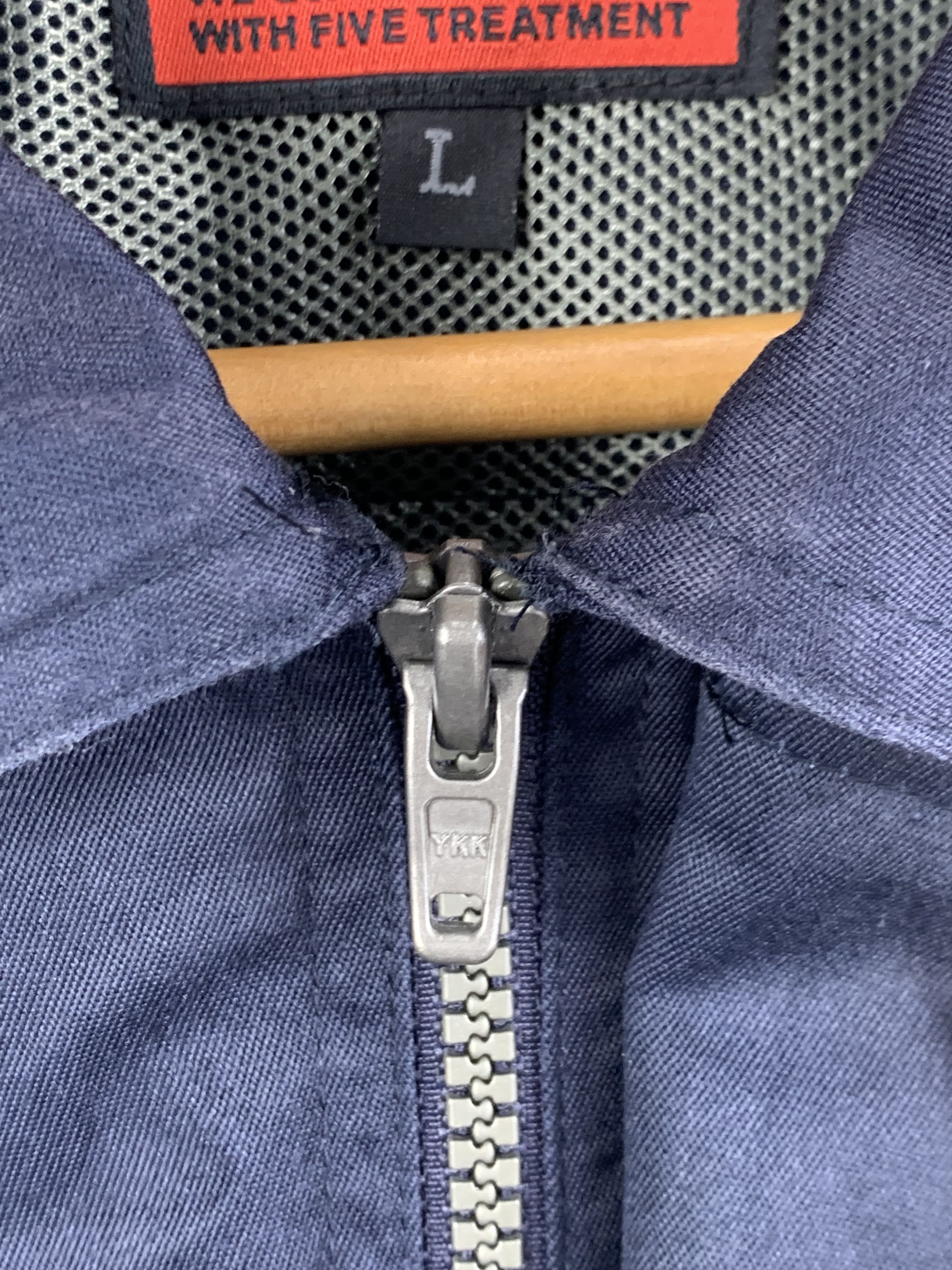 Japanese Brand Vintage Japanese Brand Guard Master Denim Jacket J1618 Size US L / EU 52-54 / 3 - 13 Thumbnail