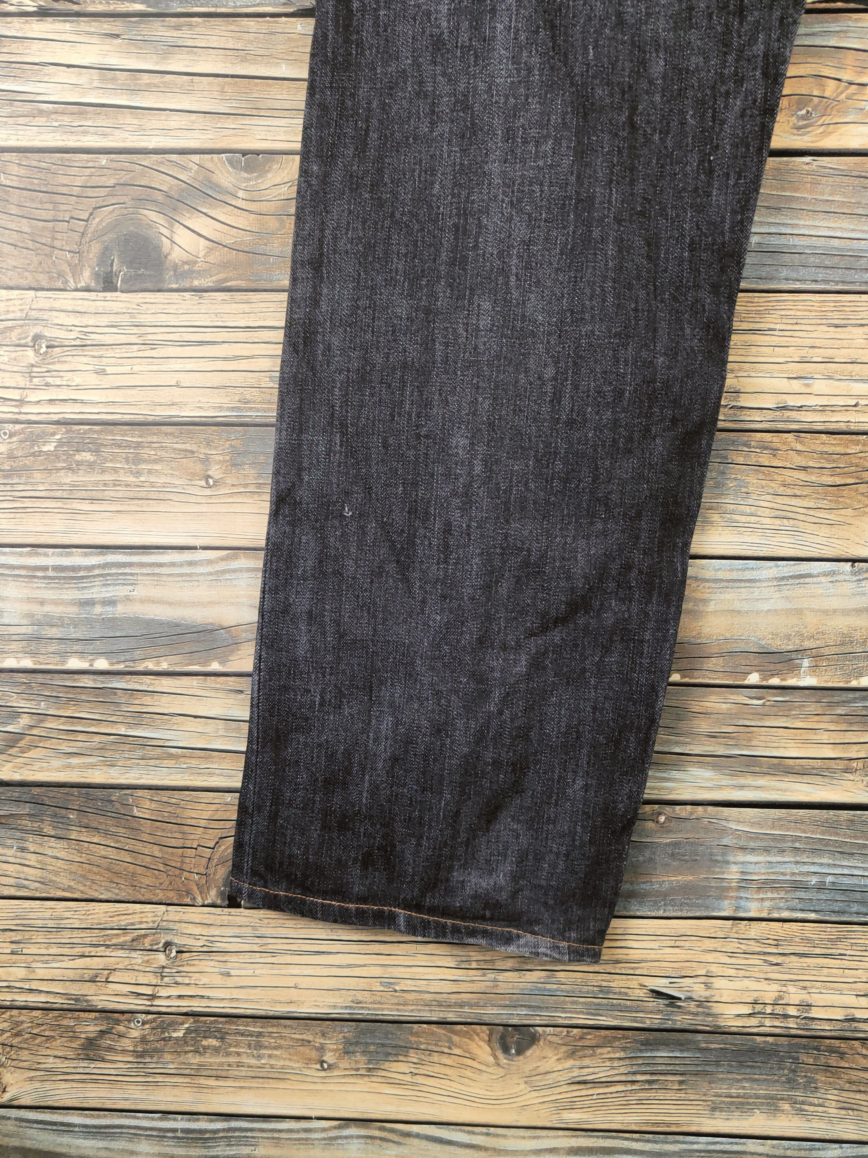 Levi's 503 Levi's Black Distressed Ripped Jeans #S2810 Size US 32 / EU 48 - 9 Thumbnail