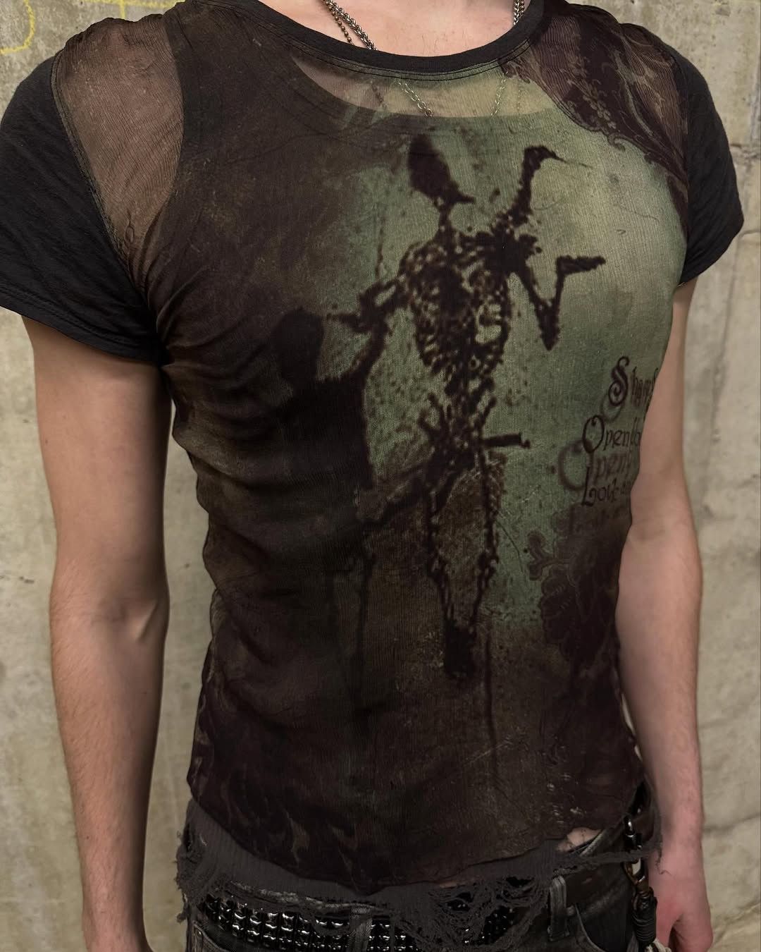 Share Spirit Homme Share Spirit Silk Graphic Short Sleeve Shirt Size US M / EU 48-50 / 2 - 3 Thumbnail
