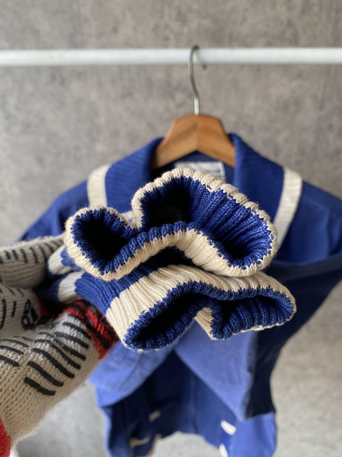 Japanese Brand Vintage 90s Nicole Club Big Lock Back Design Blue Faded Size US M / EU 48-50 / 2 - 6 Thumbnail