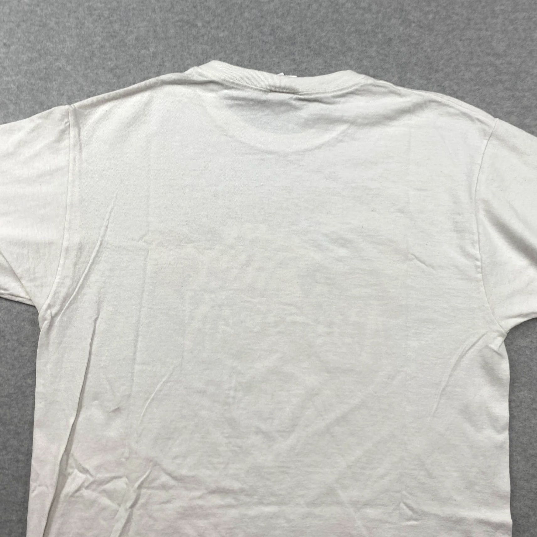 Fruit Of The Loom VINTAGE Fruit of the Loom Air Waves Shirt Mens L White Eagle Graphic USA Proud to be an American Size US L / EU 52-54 / 3 - 6 Thumbnail