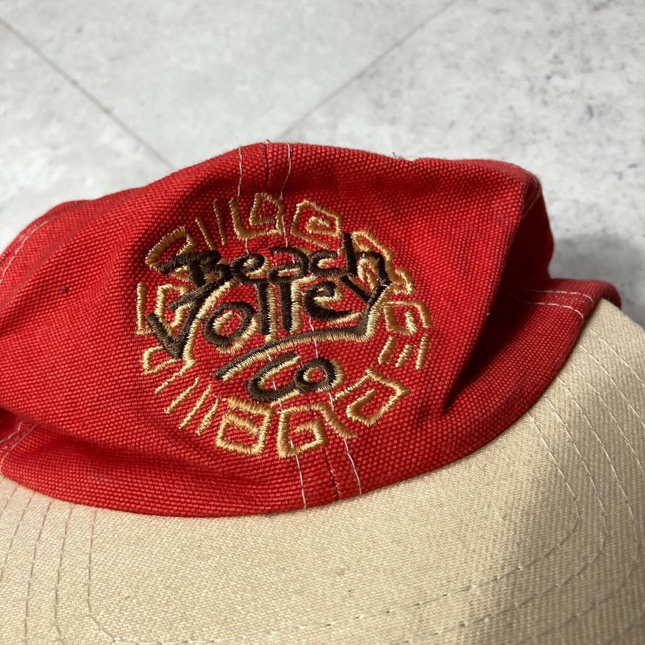 Vintage Vintage Beach Volleyball Hat One Size Size ONE SIZE - 2 Thumbnail