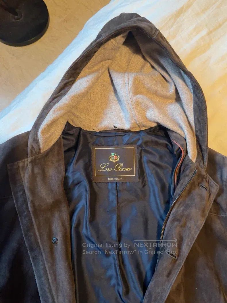 Loro Piana Loro Piana Leather jacket, luxurious tailoring, with cashm Size US M / EU 48-50 / 2 - 2 Thumbnail