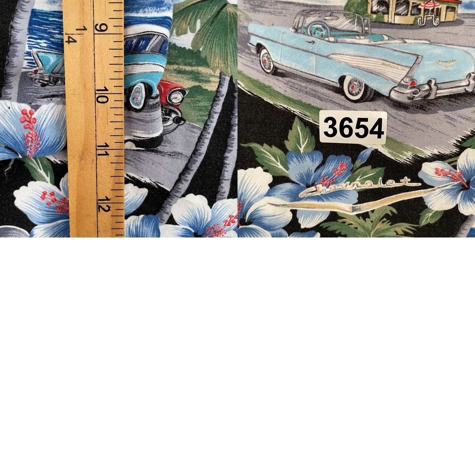 Reyn Spooner VINTAGE Reyn Spooner Shirt Adult 2XL Hawaiian Floral Chevy Cars Button Up Short Sleeve Size US XXL / EU 58 / 5 - 8 Thumbnail