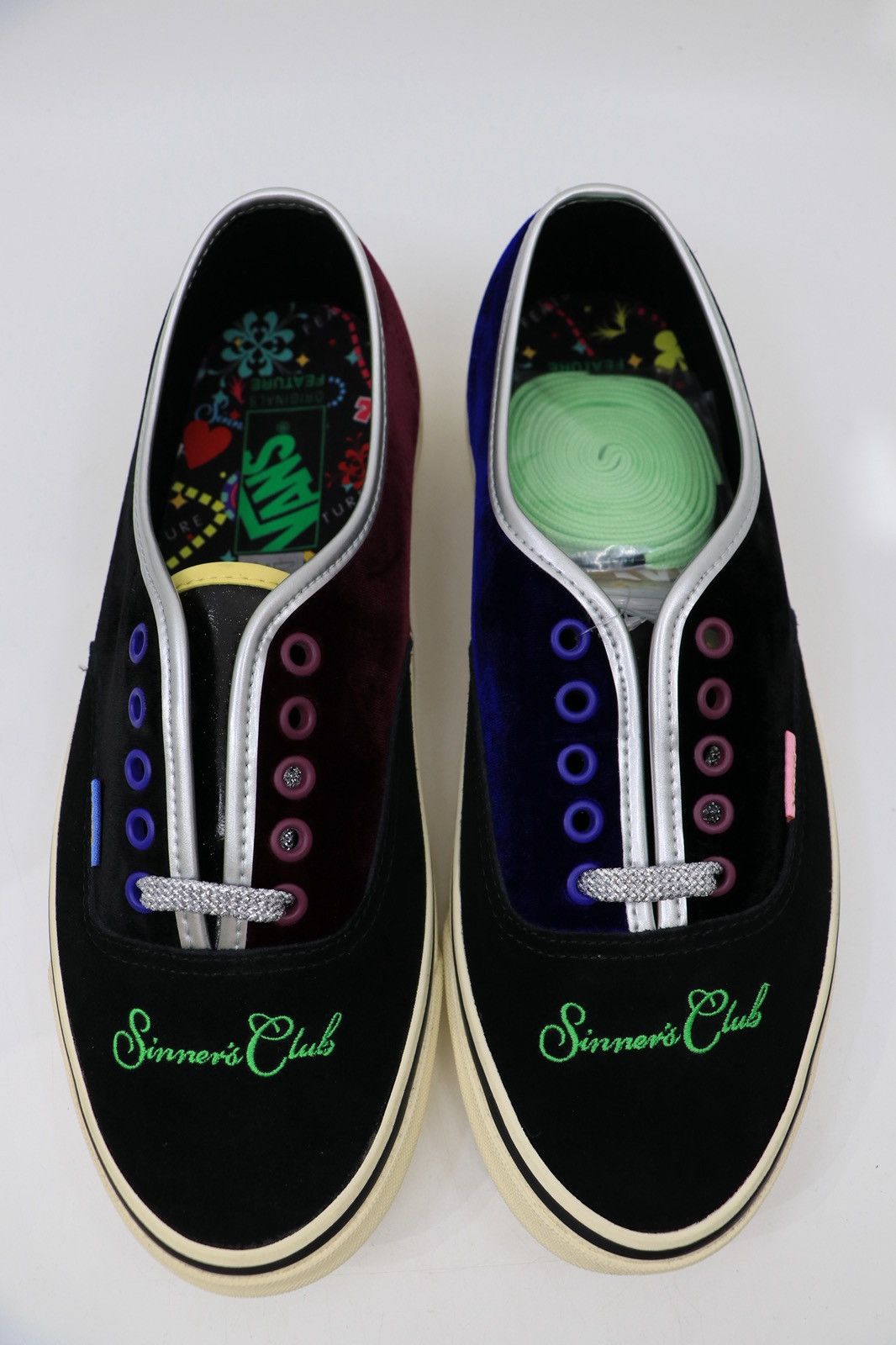Vans Vans x sinners club sneakers Sz 8.5 Size US 8.5 / EU 41-42 - 5 Thumbnail