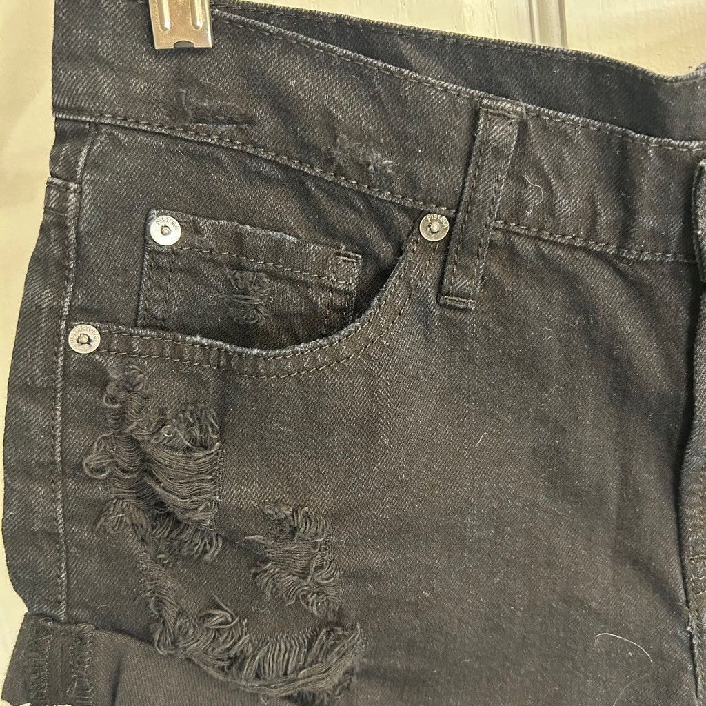 Pistola Women's Pistola Denim Shorts Size 27 Black Size 27" / US 4 / IT 40 - 5 Thumbnail