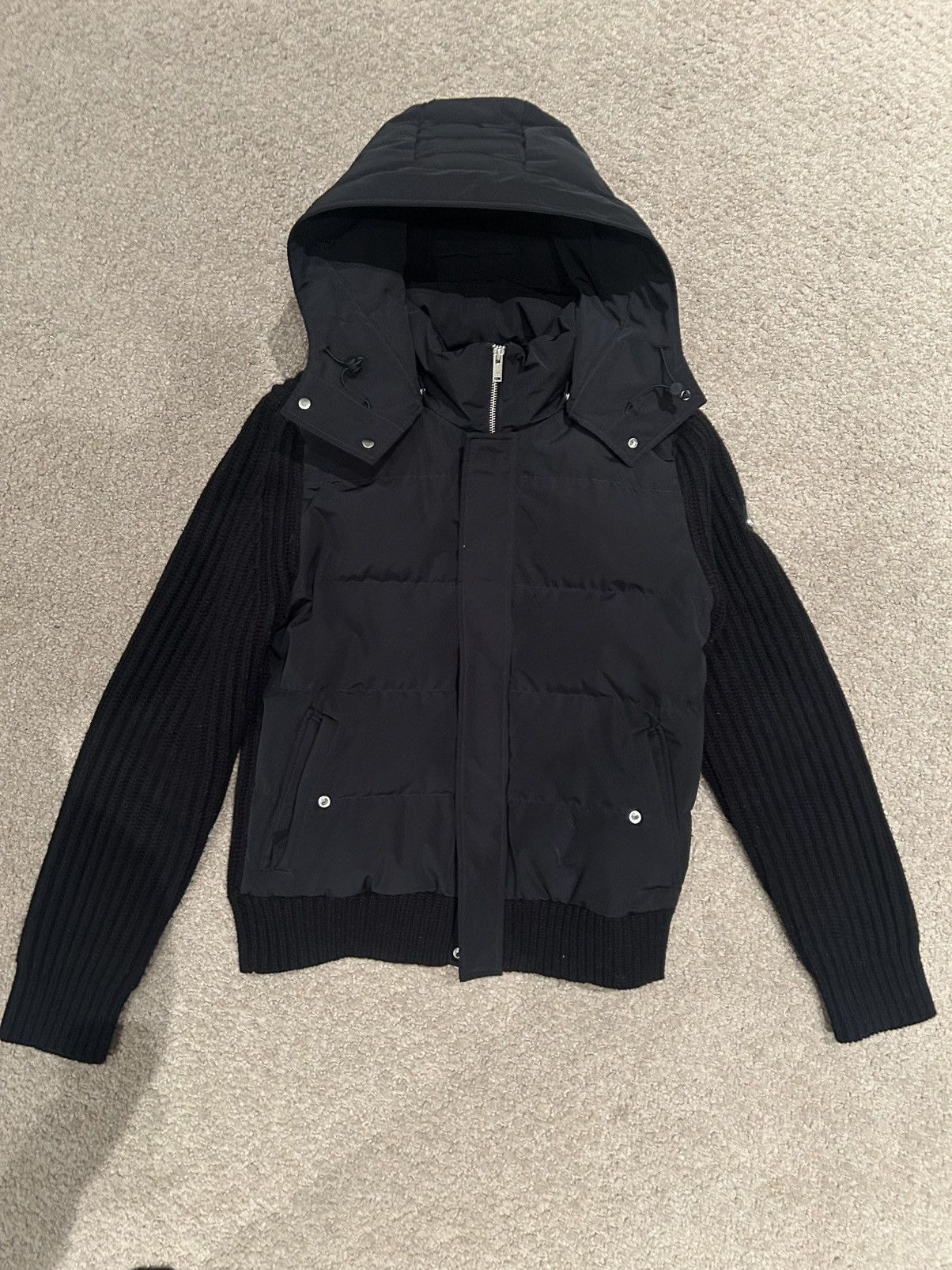 Moose Knuckles Moose knuckles Maple Hybrid Mixed-Media Bomber Jacket Size US M / EU 48-50 / 2 - 1 Thumbnail