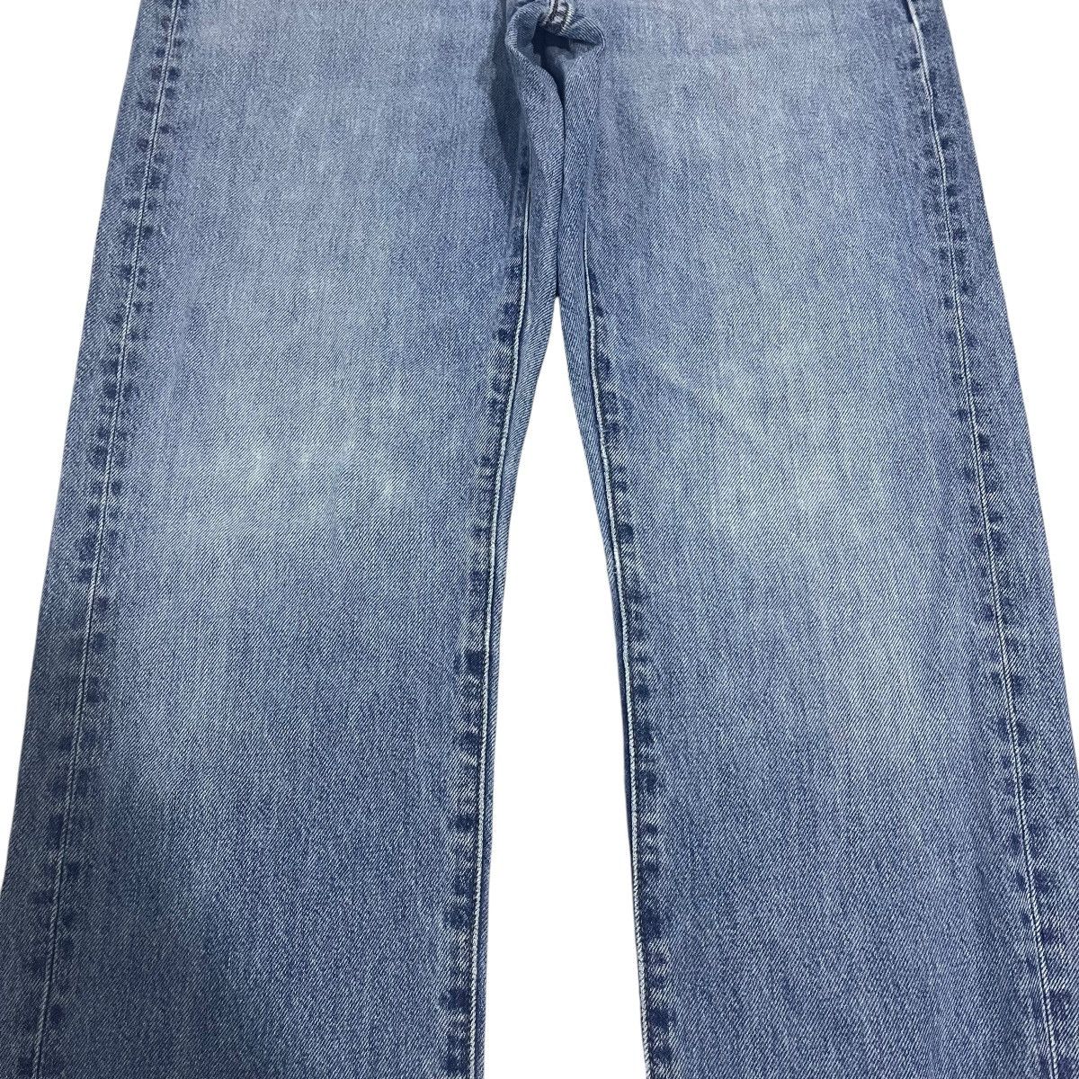 If Six Was Nine × Japanese Brand × Le Grande Bleu (L.G.B.) VINTAGE UNIQLO LIGHT BLUE WASHED DENIM PANTS Size US 32 / EU 48 - 3 Thumbnail