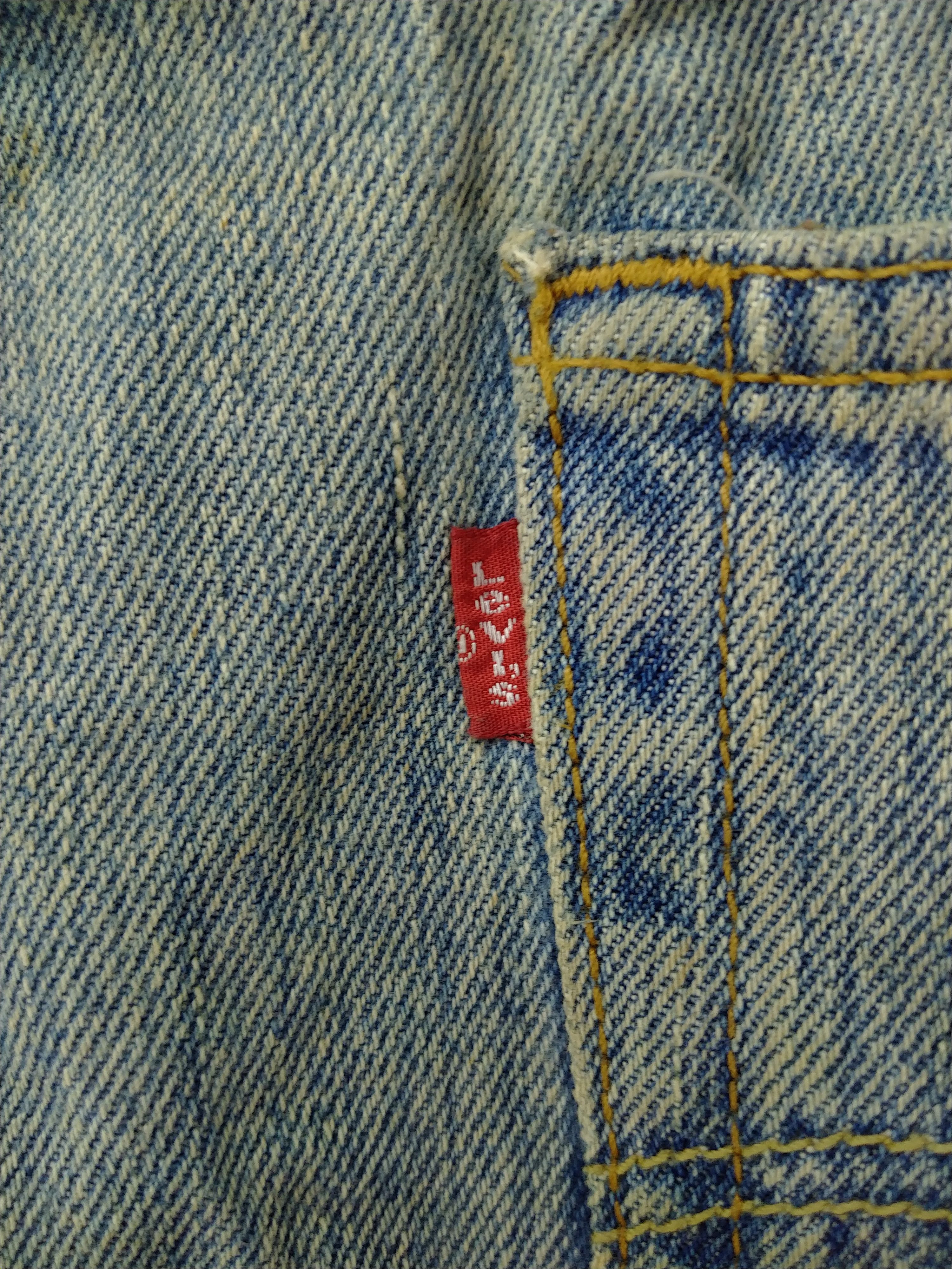 Levi's Light Wash Vintage Levi's 501 33x32.5 Denim -JN354 Size US 33 - 11 Thumbnail