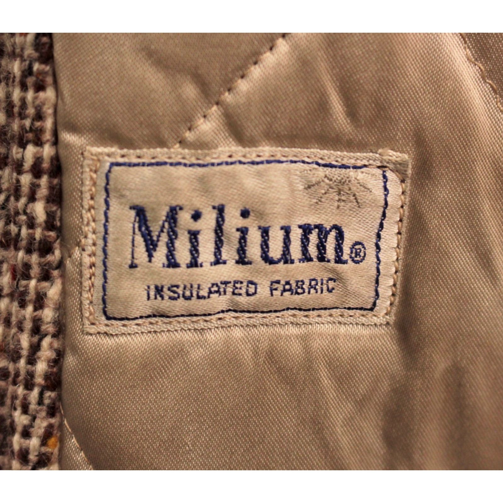 Vintage VINTAGE VTG Men's 50s Brown Tweed Car Coat Sz 36 1950s Wool Bond Style Manor Milium Size US S / EU 44-46 / 1 - 5 Thumbnail