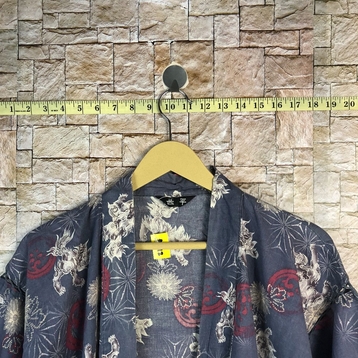 Japanese Brand Japan vintage fullprint Blue Kimono #A512 Size US M / EU 48-50 / 2 - 5 Thumbnail