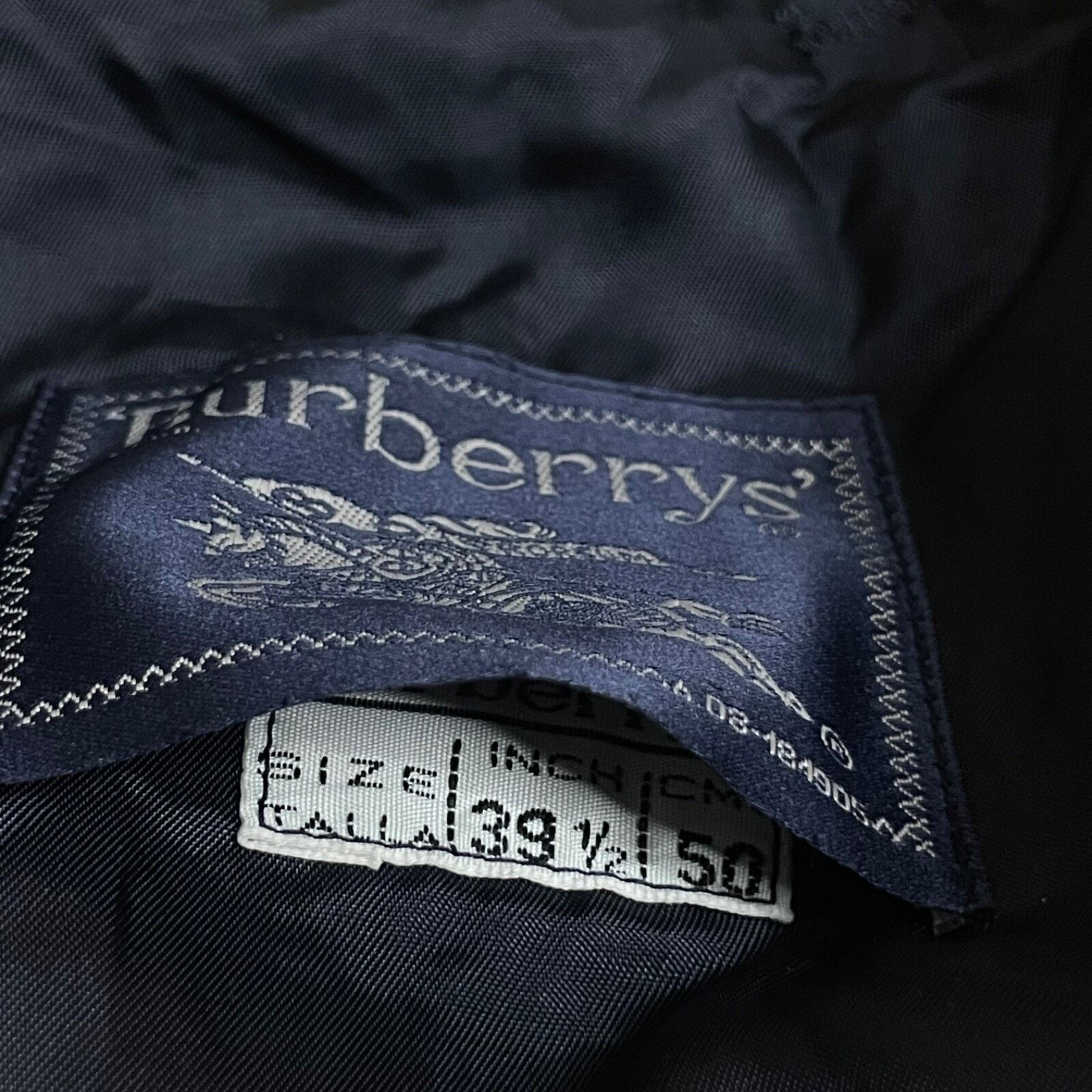 Burberry VINTAGE Burberry Trench Coat CASHEMERE VIRGIN WOOL BLUEnavy Size US L / EU 52-54 / 3 - 12 Thumbnail