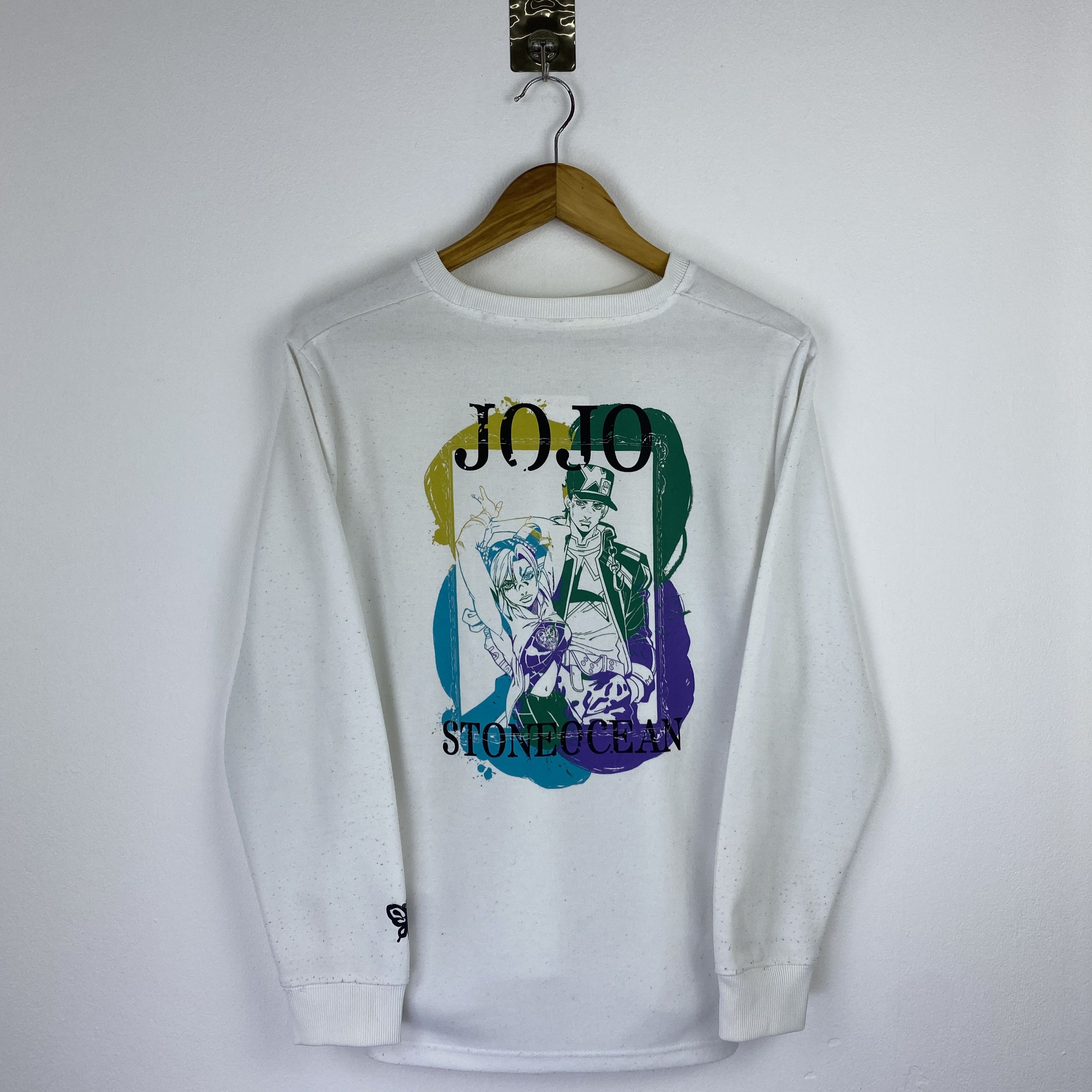 Anime Vintage JoJo Bizarre Backhit Crewneck Sweatshirt SH0471 Size US M / EU 48-50 / 2 - 1 Thumbnail