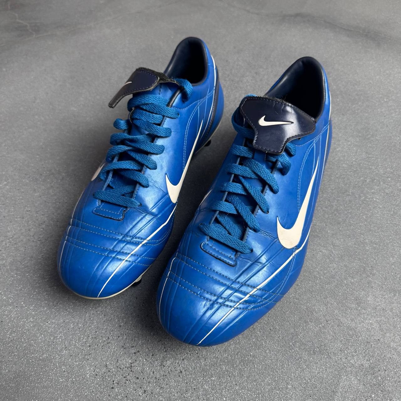 Nike × Vintage Nike Vapop SG Vintage Soccer Football Cleats Size US 13 / EU 46 - 4 Thumbnail
