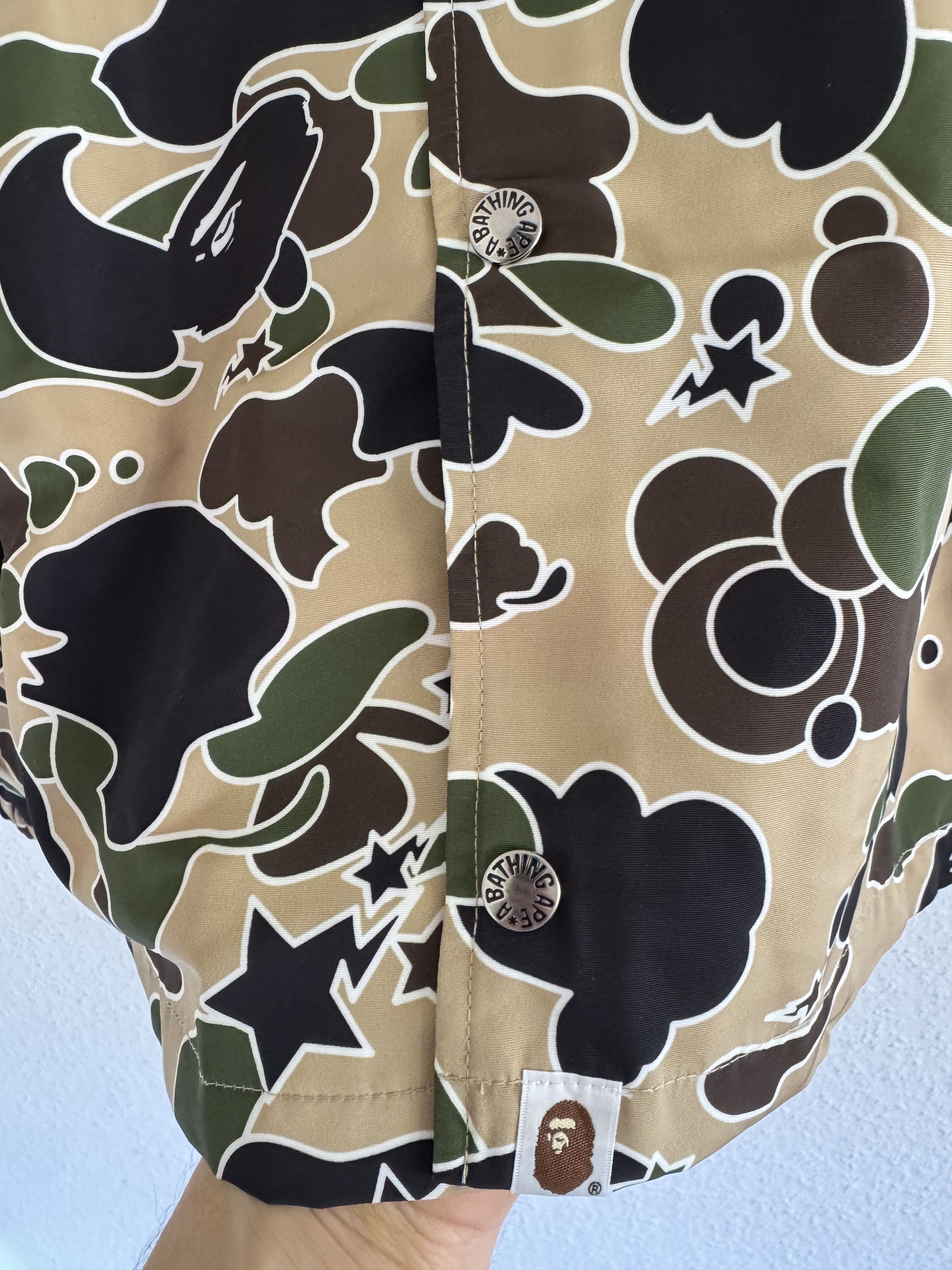 Bape Sta Camo Relaxed Coach Jacket Size US XL / EU 56 / 4 - 5 Thumbnail