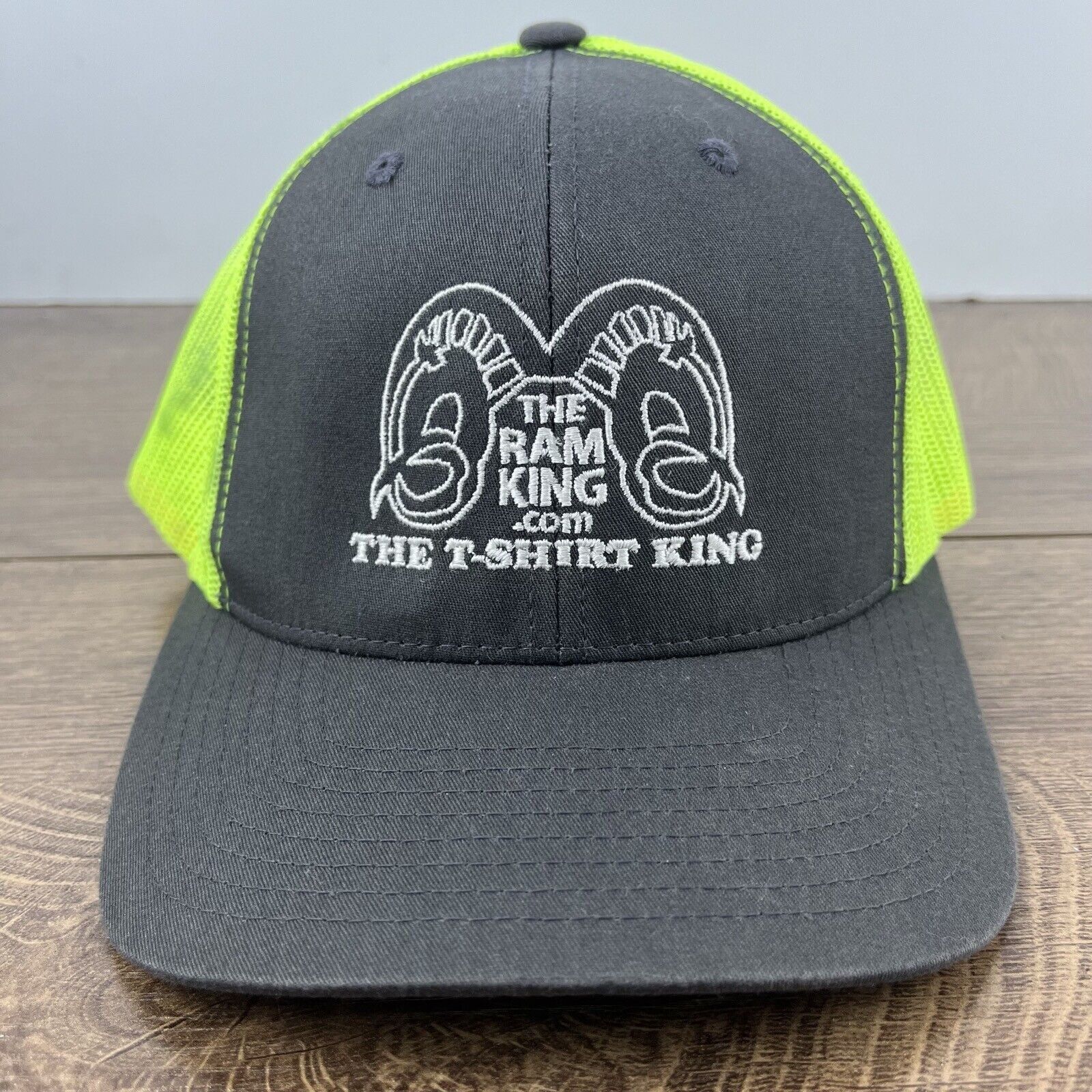 Other The Ram King Hat Gray Cap Adjustable Hat Gray Adult Fit Hat Size ONE SIZE - 3 Thumbnail