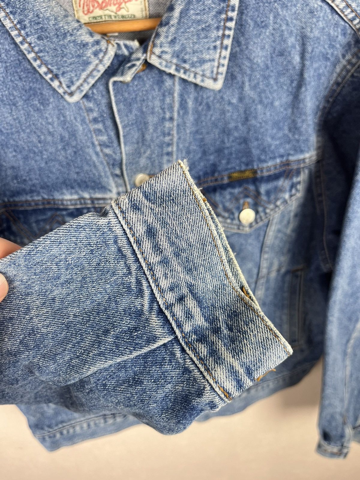 Lee vintage lee distressed denim cowboy jacket blue size m Size US M / EU 48-50 / 2 - 10 Thumbnail