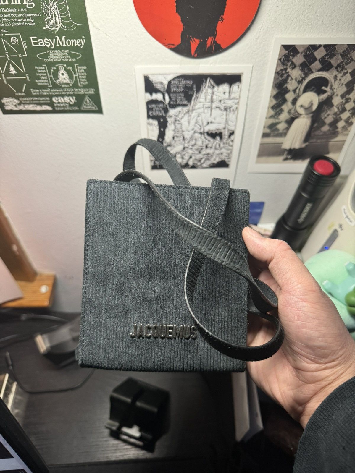 Jacquemus JACQUEMUS ssense exclusive "Le Gadjo" Wallet Size ONE SIZE - 1 Thumbnail