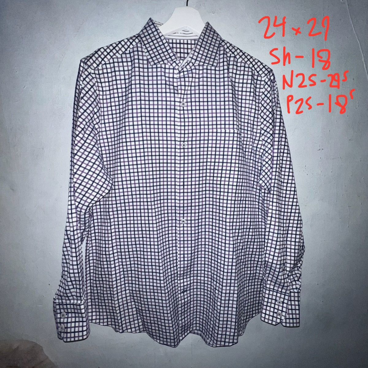 Other 24x29 Italian Woven Button Up Shirt Linen NWOT Size US L / EU 52-54 / 3 - 1 Thumbnail
