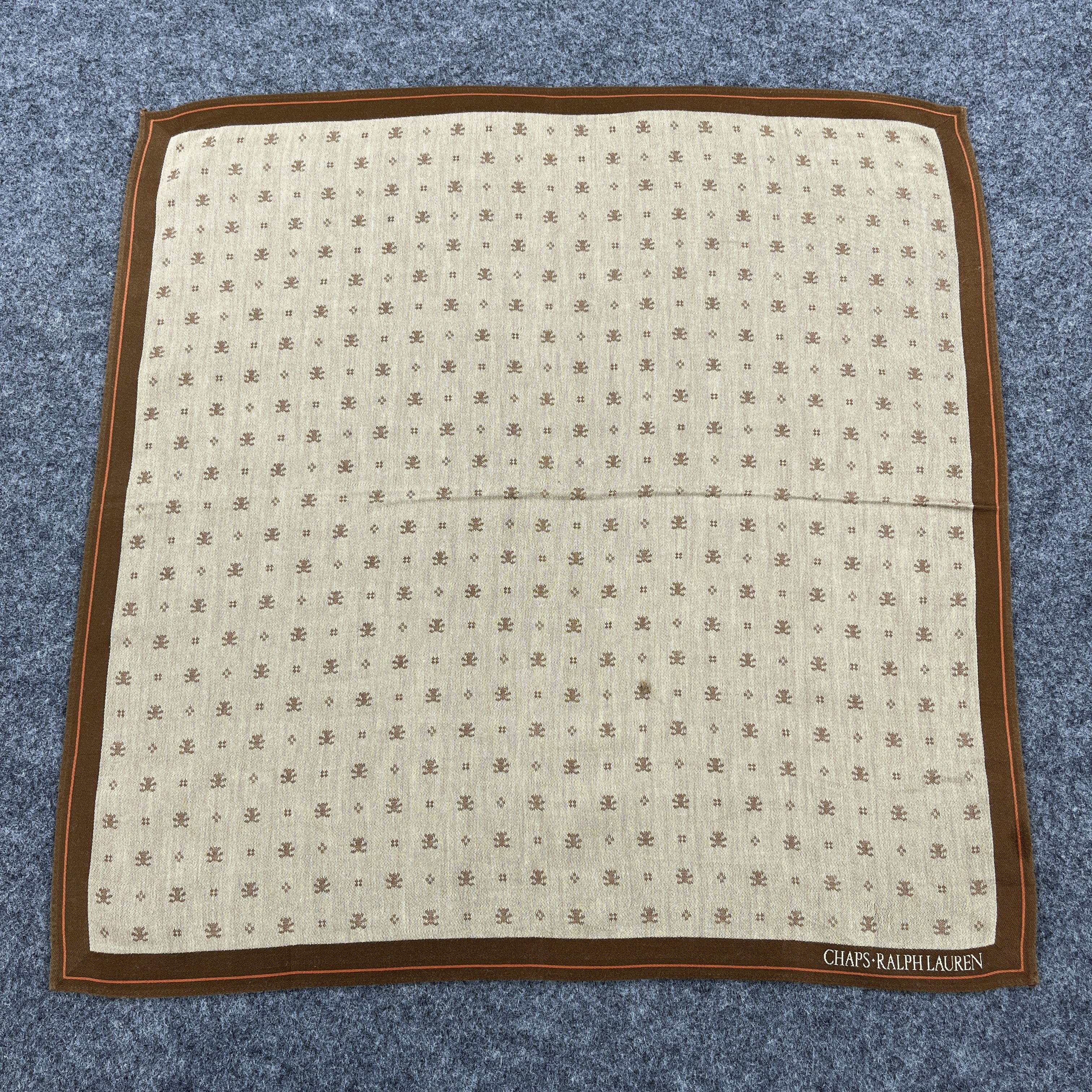 Chaps Ralph Lauren Chaps Ralph Lauren Handkerchief / Bandana / Neckerchief B782 Size ONE SIZE - 2 Thumbnail