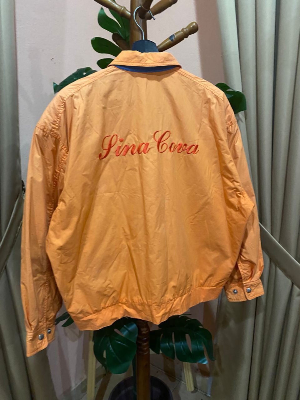 Japanese Brand VINTAGE 90S LUPO DI MARE SINA COVA BOMBER JACKET Size US M / EU 48-50 / 2 - 9 Thumbnail