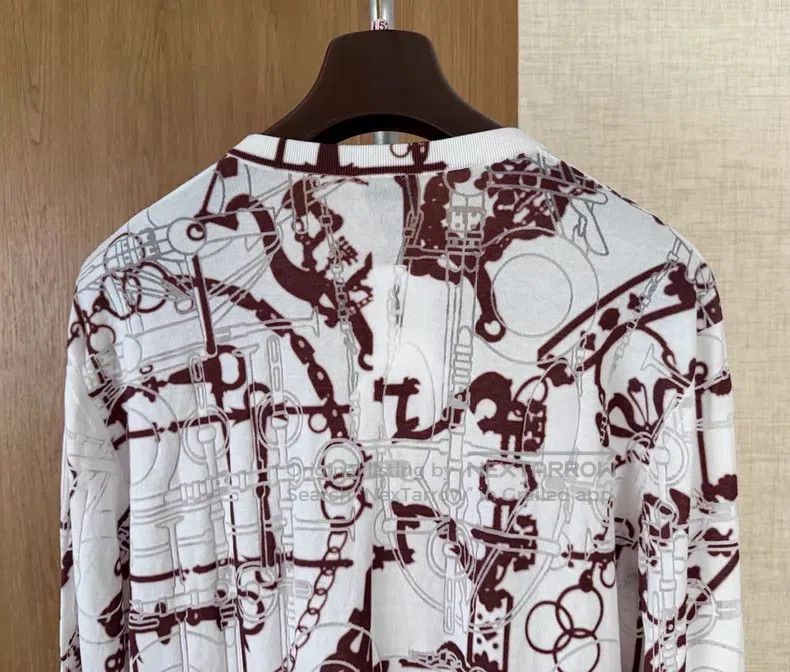 Hermes Hermes Men's knitted sweater Size US M / EU 48-50 / 2 - 8 Thumbnail