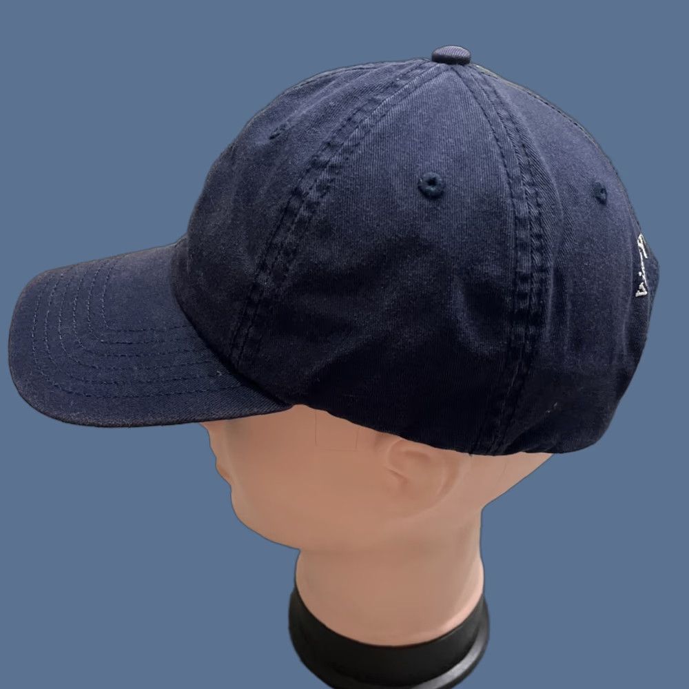 Vineyard Vines Vineyard Vines Strapback Hat Baseball Cap Men One Size Navy Blue Lacrosse Logo Cotton Dad Size ONE SIZE - 1 Thumbnail