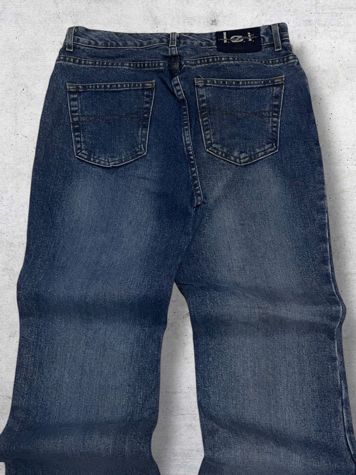 Japanese Brand VINTAGE 1990S JAPAN DESIGNER FLARED LEI OG VIBE PATCH DENIM Size US 30 / EU 46 - 10 Thumbnail