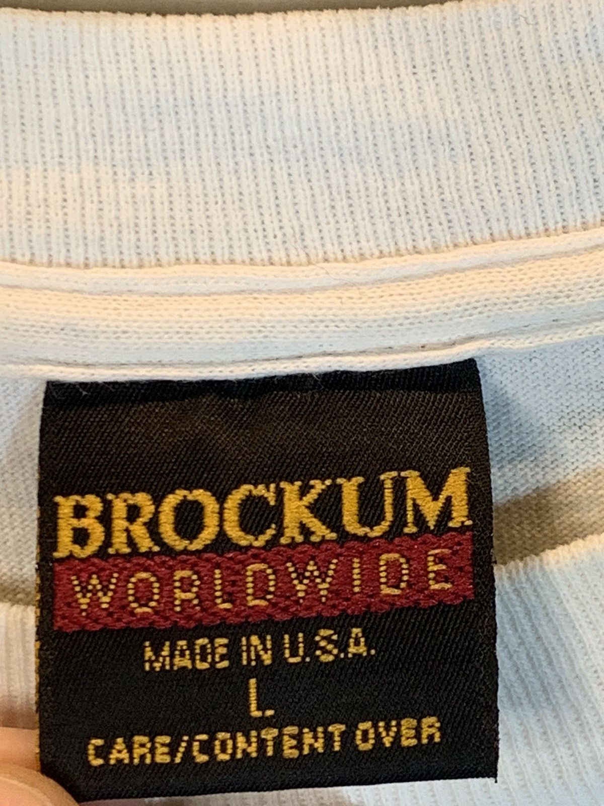 Band Tees × Brockum × Vintage RARE Vintage 1994 Bob Dylan Tour Single Stitch Brockum Shirt Size US L / EU 52-54 / 3 - 9 Thumbnail