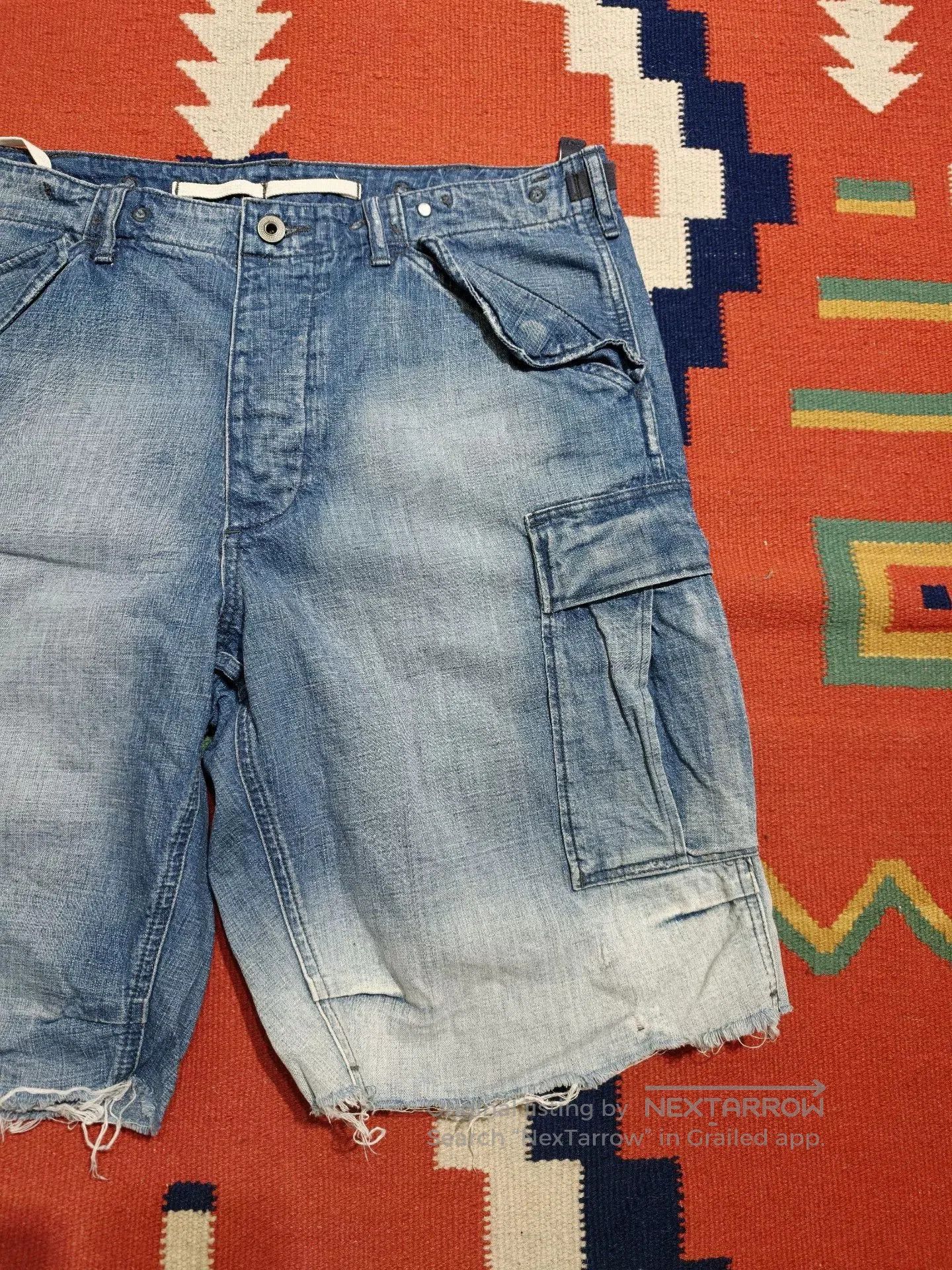 Other Ralph Lauren Distressed Denim Shorts. Size US 34 / EU 50 - 2 Thumbnail