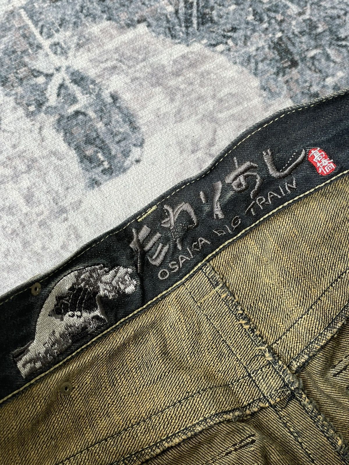 Japanese Brand × Tornado Mart × semanticdesign Big Train Studed Tornado Mart Style Jeans Size US 30 / EU 46 - 6 Thumbnail