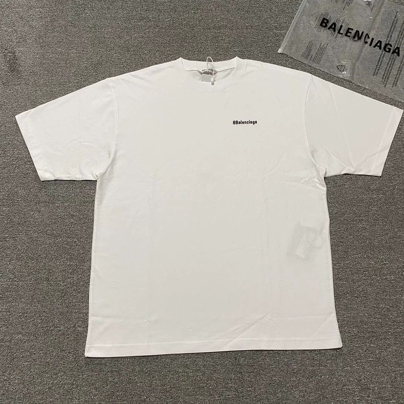 Balenciaga Balenciaga Small Logo Short Sleeve Size US M / EU 48-50 / 2 - 1 Thumbnail