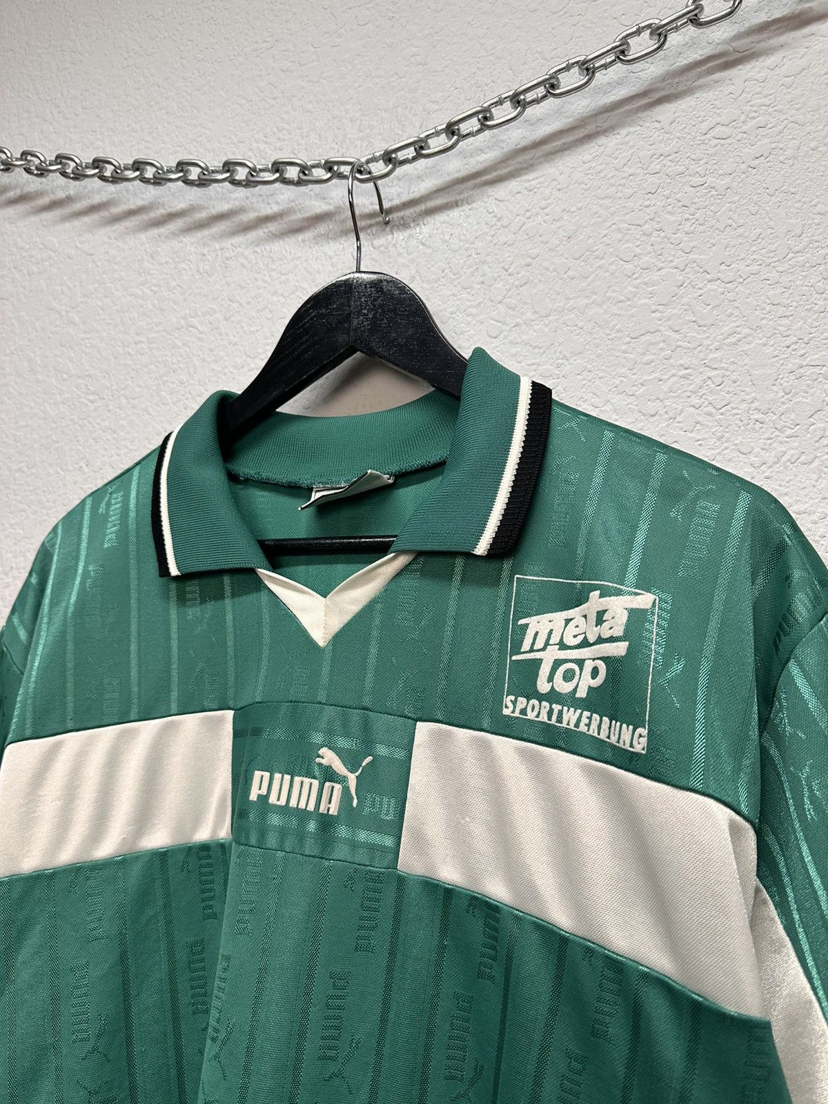 Puma Vintage Jersey West Germany Puma soccer Adidas Size US L / EU 52-54 / 3 - 4 Thumbnail