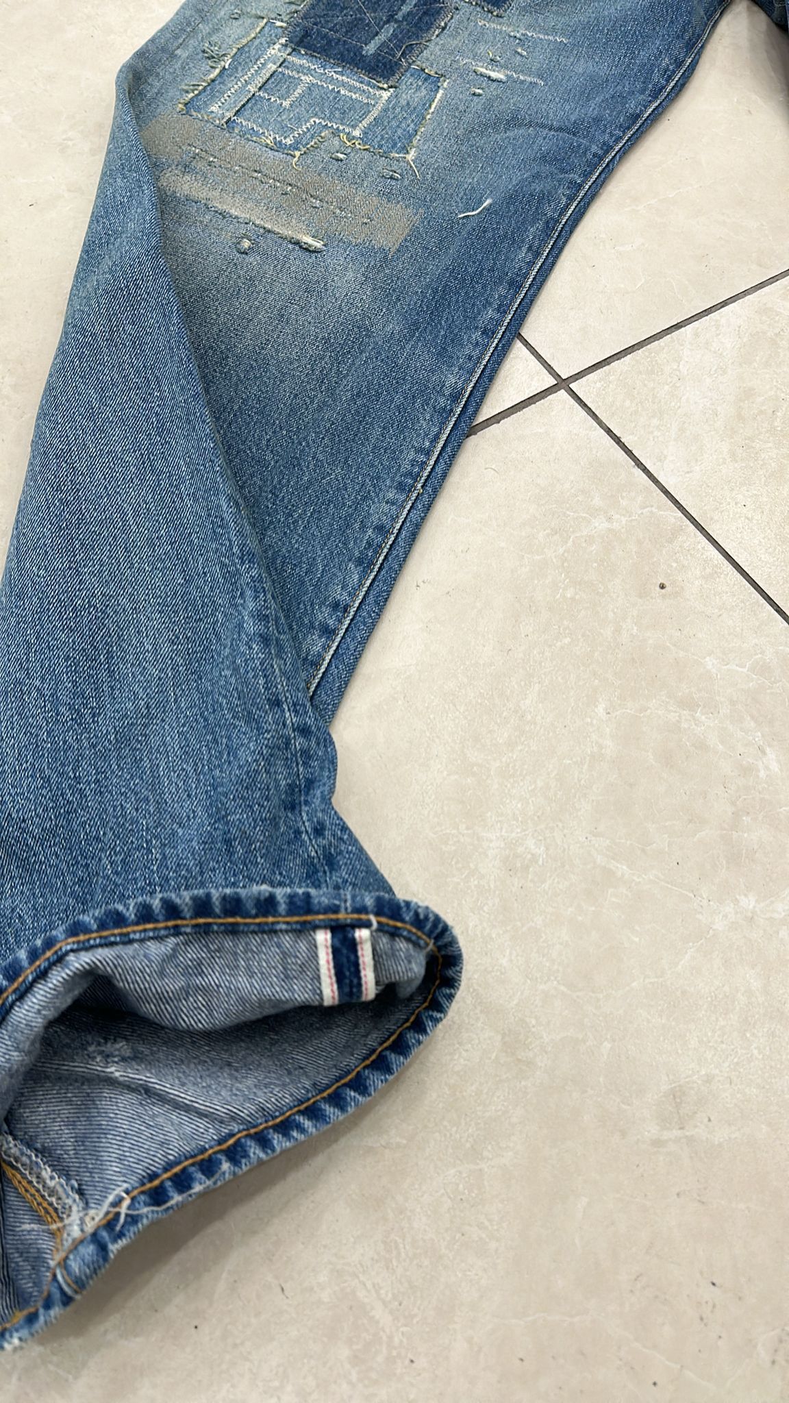 Levi's Vintage Clothing LVC Levi's Vintage Clothing 1955 501XX BigE Selvedge Jeans Size US 34 / EU 50 - 8 Thumbnail