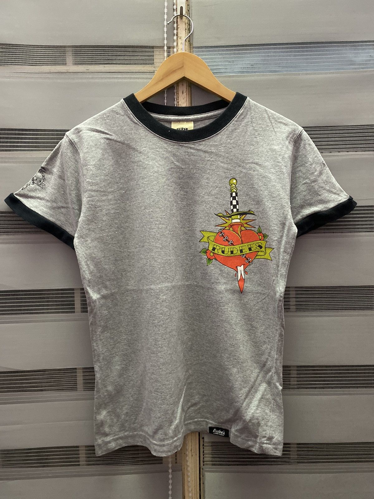 Christian Audigier Japanese Tattoos Ed Hardy Styled Ringer Tees Size US S / EU 44-46 / 1 - 1 Thumbnail