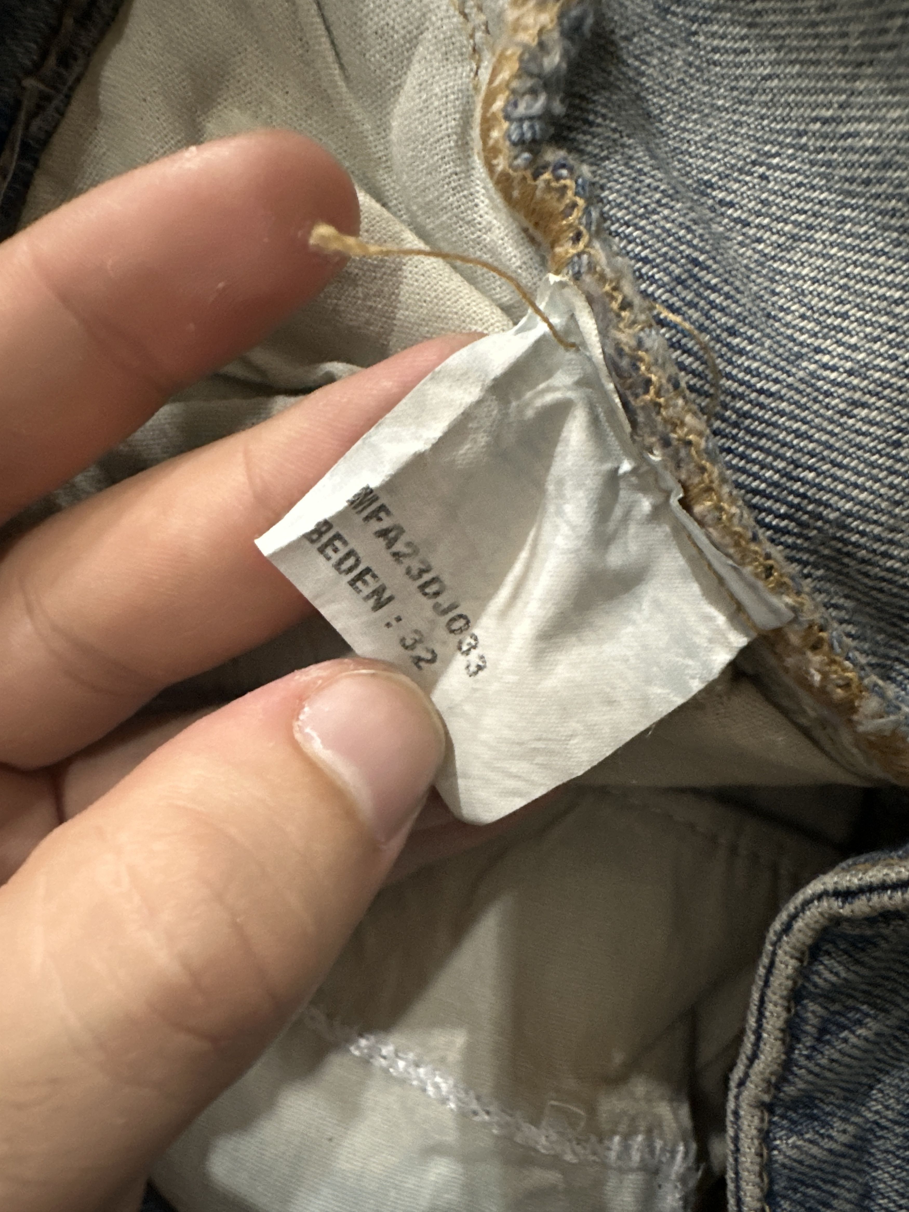 Ksubi Ksubi Van Vinkle Heritage Jeans Size 32 Blue Size US 32 / EU 48 - 12 Thumbnail