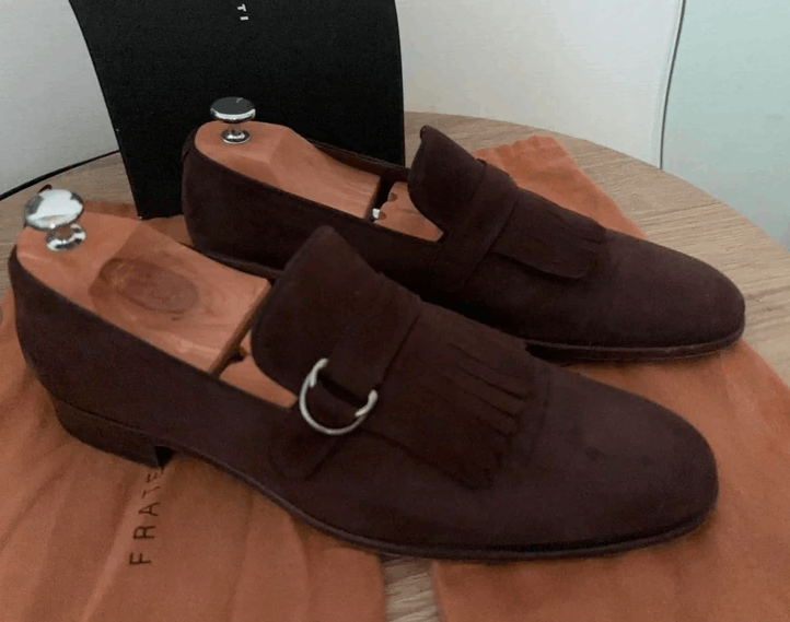 Fratelli Rossetti Fratelli Rossetti mocassins en daim pointure 43 quais neufs Size US 10 / EU 43 - 1 Thumbnail