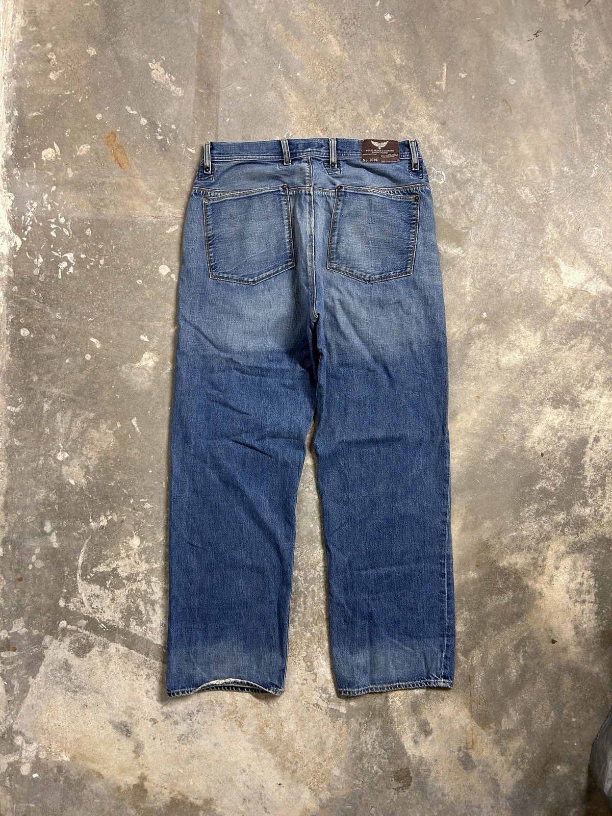Polo Ralph Lauren Vintage Polo Ralph Lauren Miner Jeans 35x31 Straight Skater Size US 35 - 1 Thumbnail