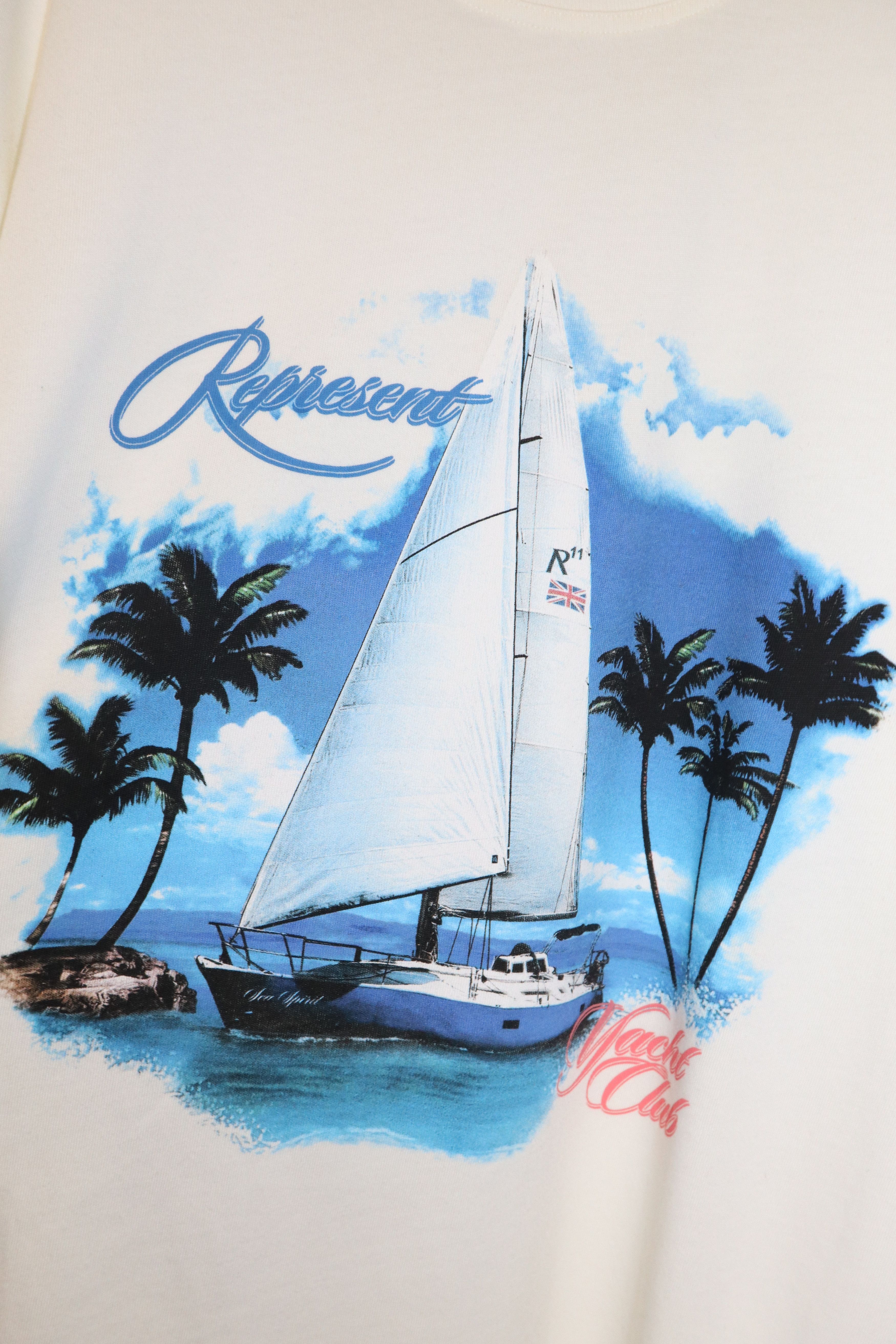 Represent Clo. Yacht club t-shirt Size US M / EU 48-50 / 2 - 2 Thumbnail
