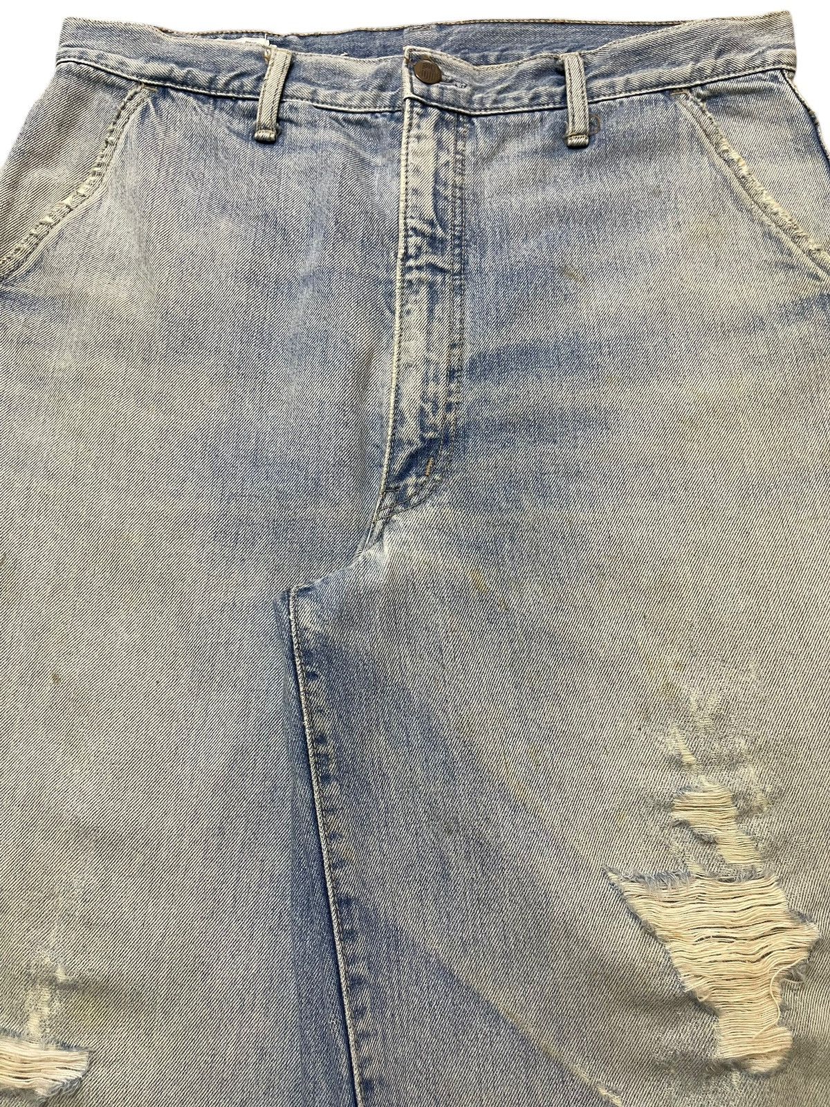 Big John Vintage Big John Faded Wash Distressed Style Baggy Jeans Size US 34 / EU 50 - 4 Thumbnail