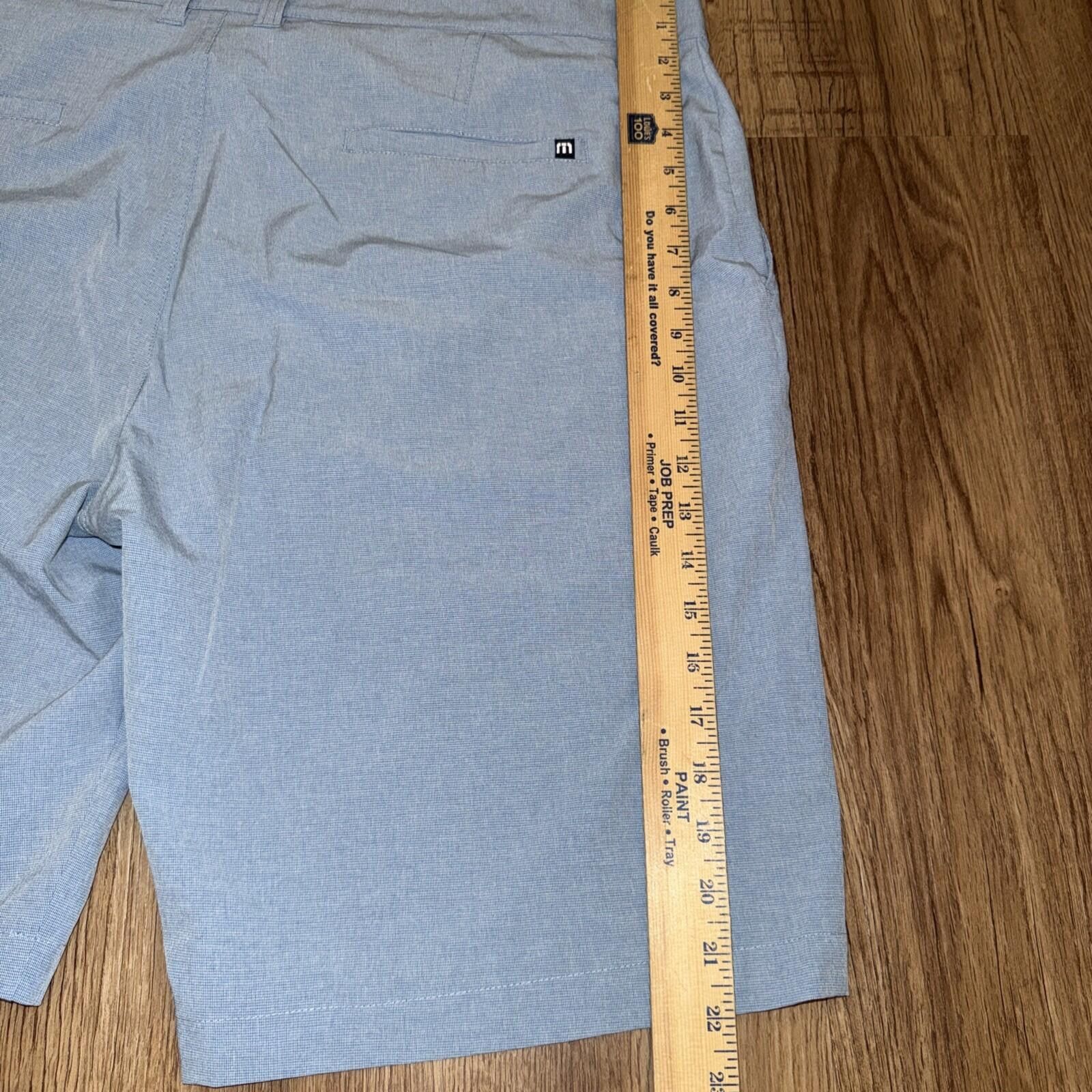 TravisMathew Travis Mathew Shorts Blue Beck Stretch Performance Golf Size US 38 / EU 54 - 7 Thumbnail