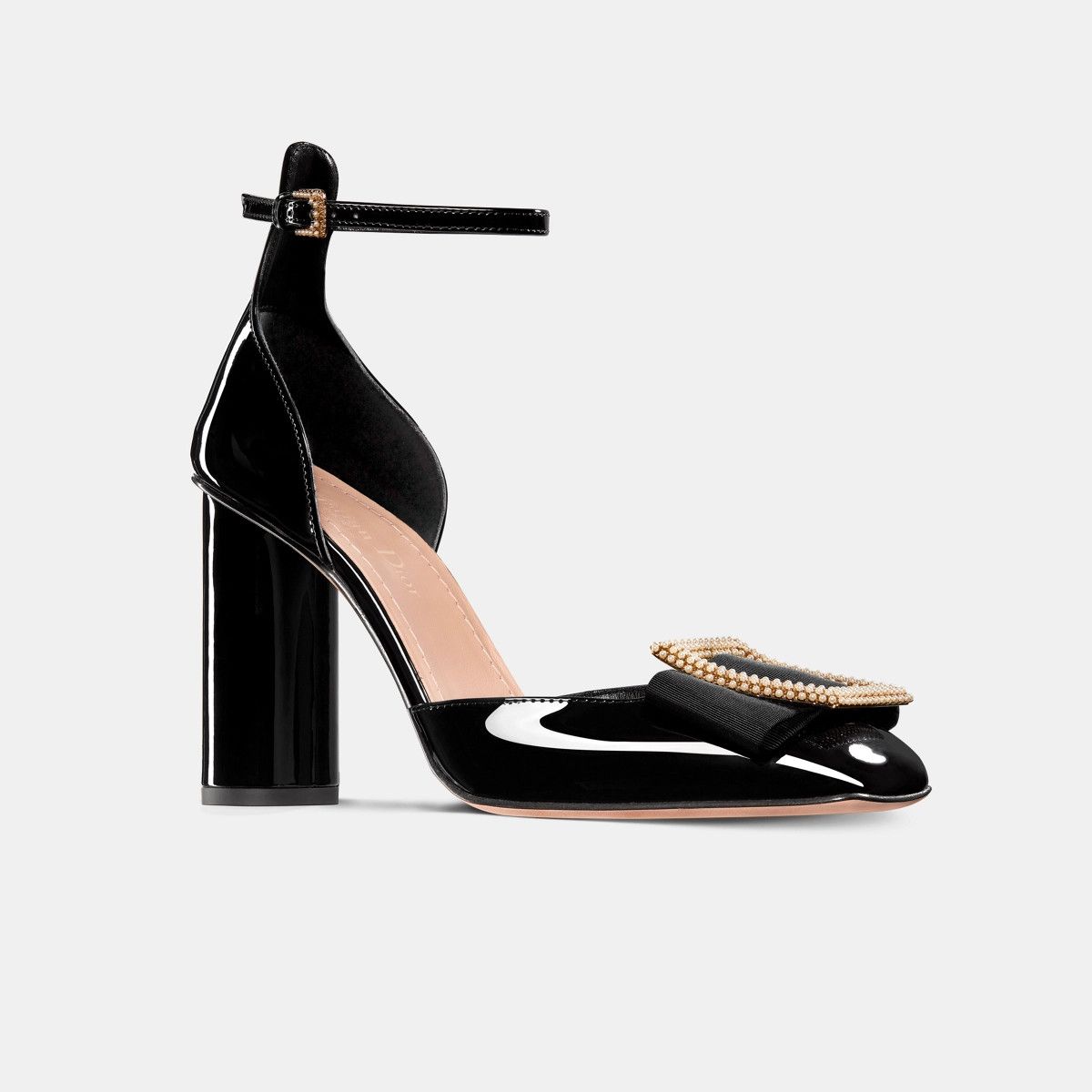 Dior o1bcso1str0225 Idylle Pump in Black Size US 8 / IT 38 - 2 Thumbnail