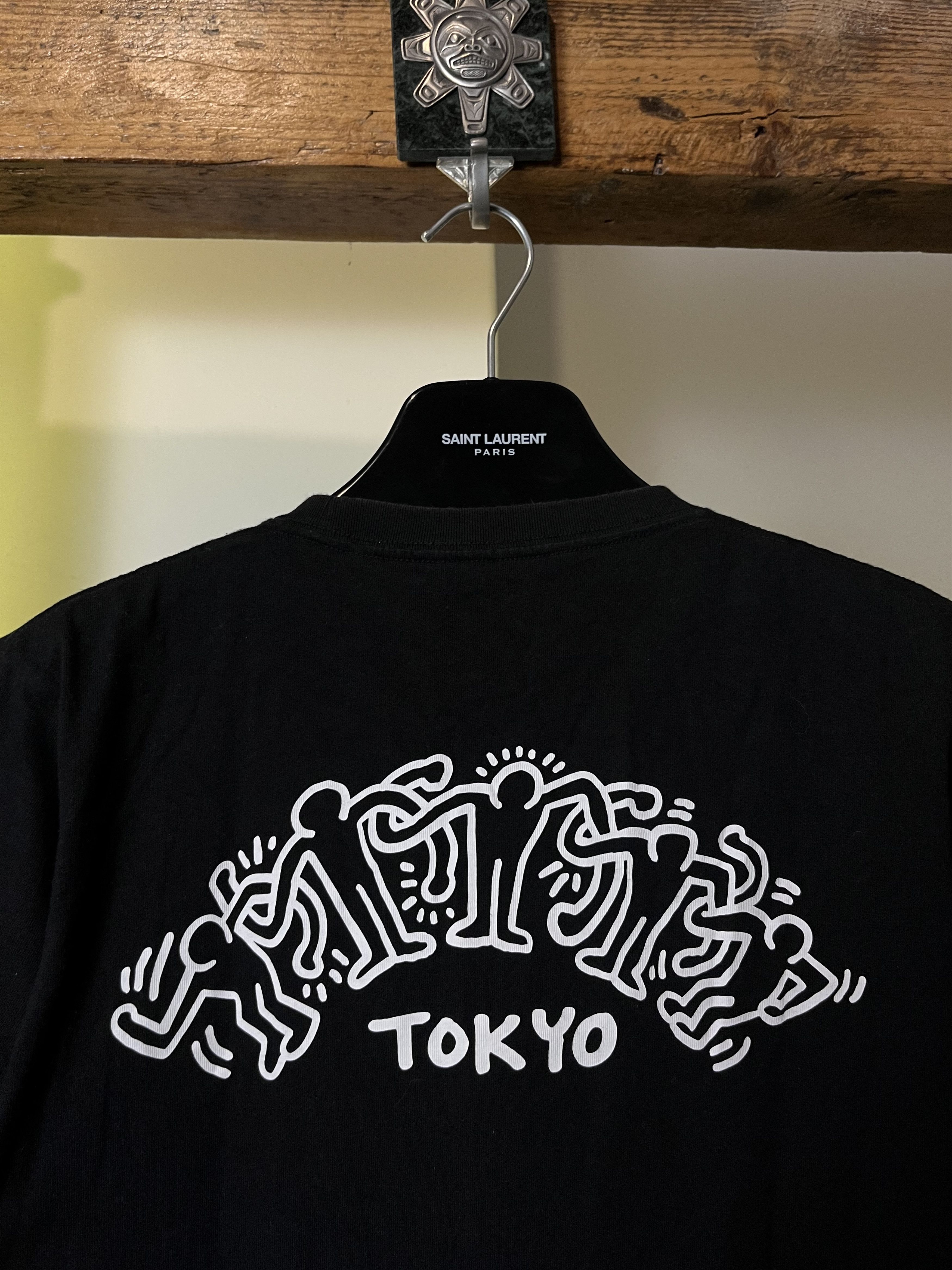Japanese Brand × Keith Haring Keith Haring x Uniqlo Tokyo Japan Big Logo Size US XS / EU 42 / 0 - 3 Thumbnail