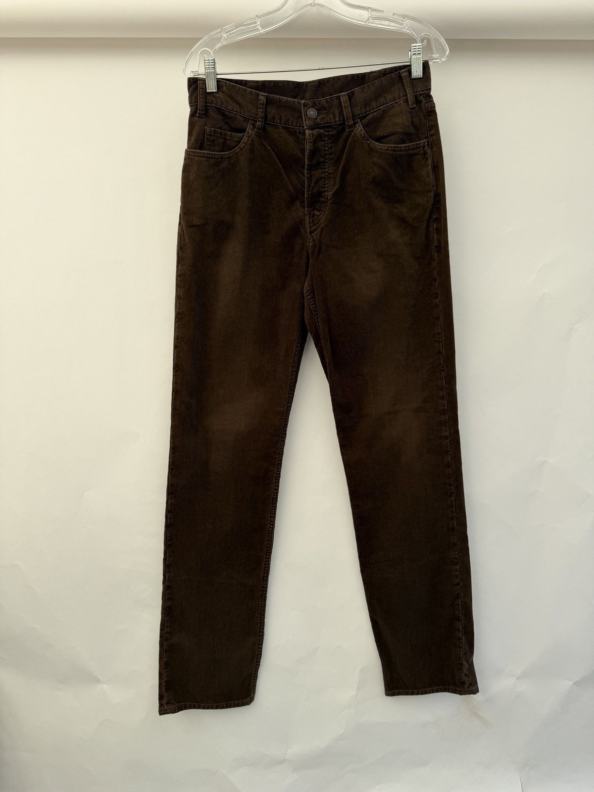 Celine Celine Paris brown corduroy classic pants 31” Size US 31 - 1 Thumbnail