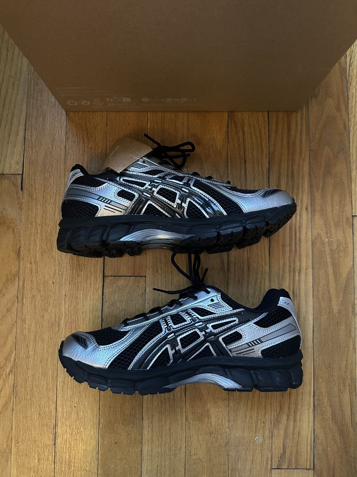 Asics Asics Gel Kayano 12.1 Black/Graphite Grey Size US 8.5 / EU 41-42 - 3 Thumbnail