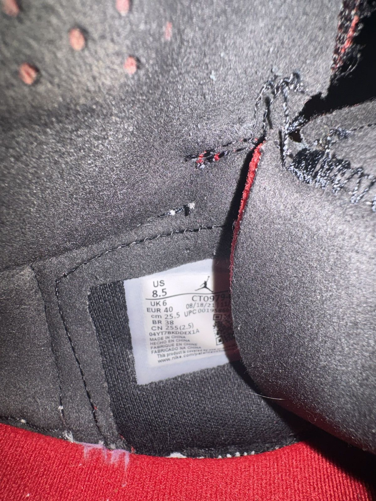 Nike Jordan 1 High Zoom Air CMFT Patent Chicago (Women's) Size US 8.5 / IT 38.5 - 6 Thumbnail
