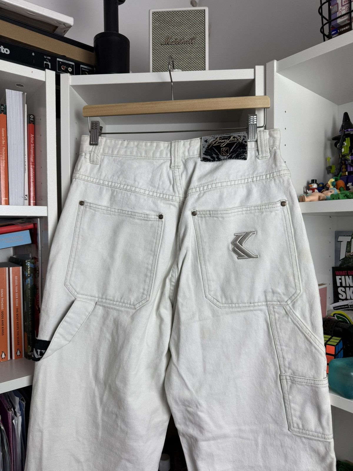 Karl Kani × Vintage Vintage 90s karl Kani baggy carpenter denim pants 32x32 skate Size US 32 / EU 48 - 4 Thumbnail